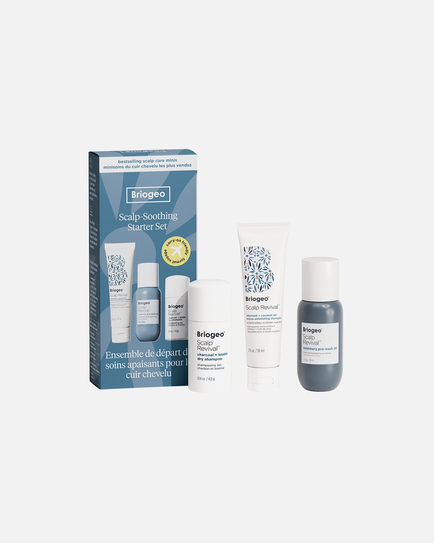 Haarpflegeset für Unisex Briogeo Scalp Revival Scalp-Soothing Starter Set 1 Stück