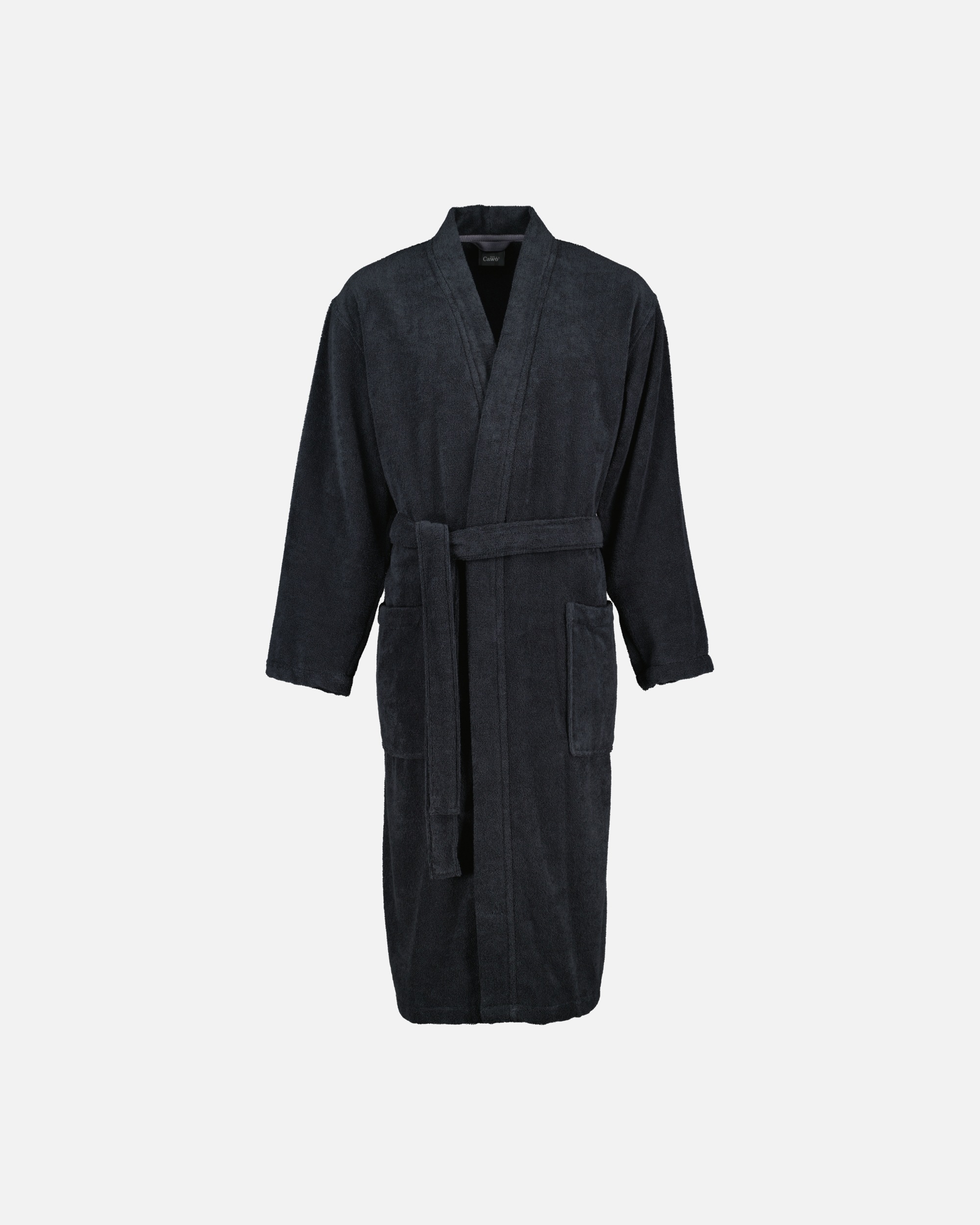 Bademantel für Männlich Cawö Cawö Bademäntel Herren Kimono Uni 828 lava - 97 XL