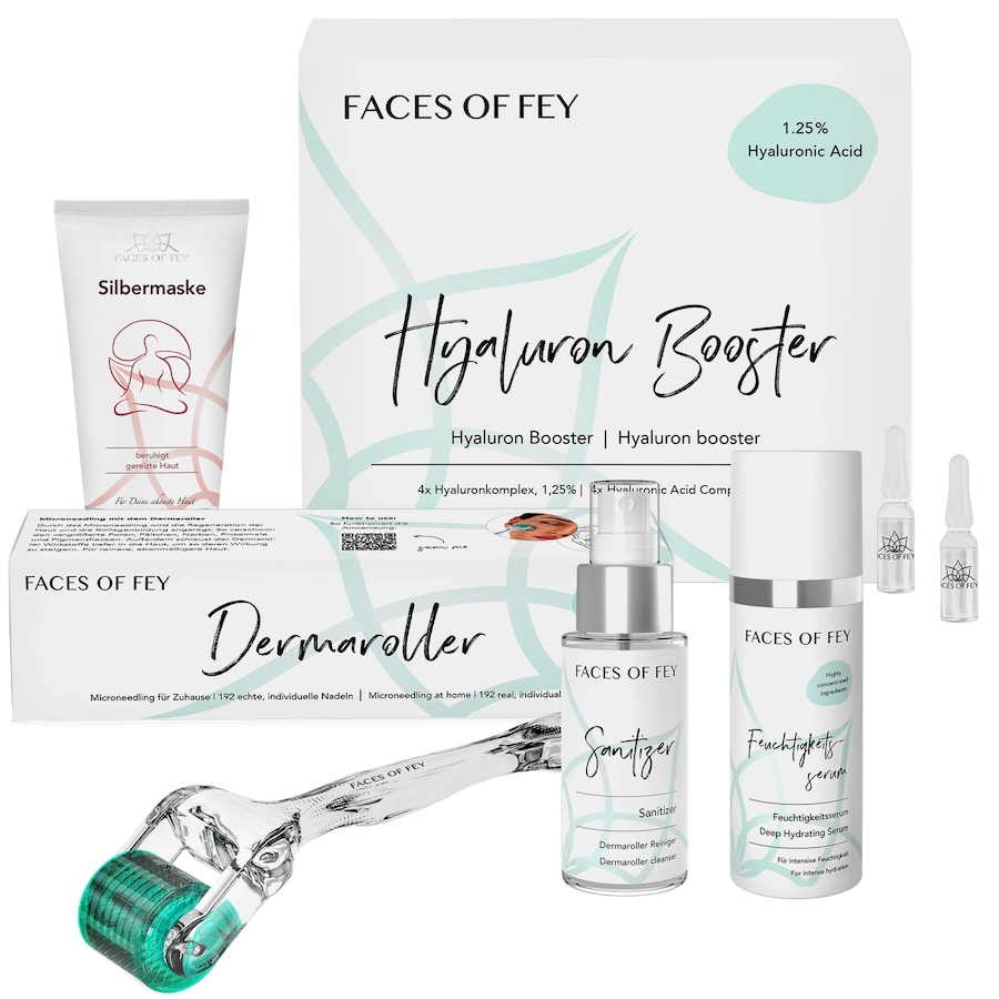 FACES OF FEY Dermaroller Set Extra Hyaluron - 0,75 0,75mm
