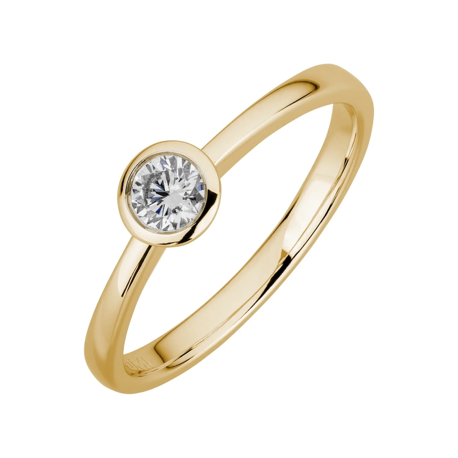 Lyomi Ring 585/- Gold Diamant Lab Grown weiß 0,20ct. 054 (17,2) Damen