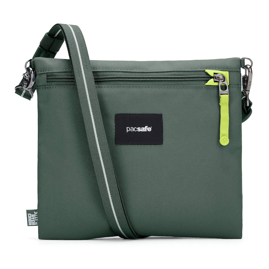 Pacsafe Go Umhängetasche RFID Schutz 24 cm Grün Damen