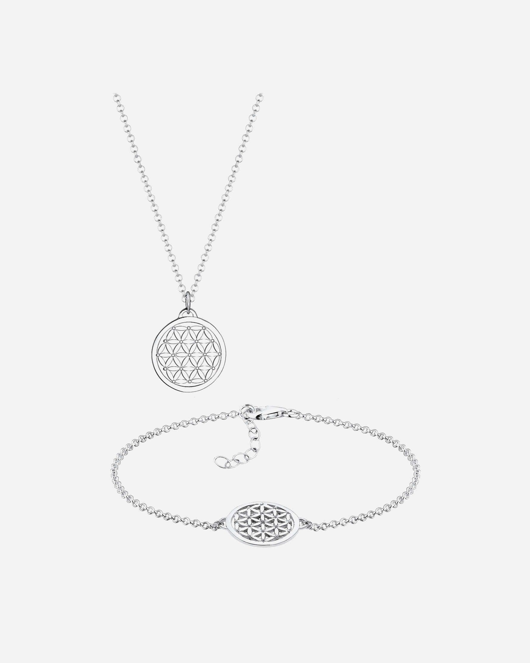 Schmuck für Weiblich Elli Lebensblume 925 Sterling Silber silberfarben