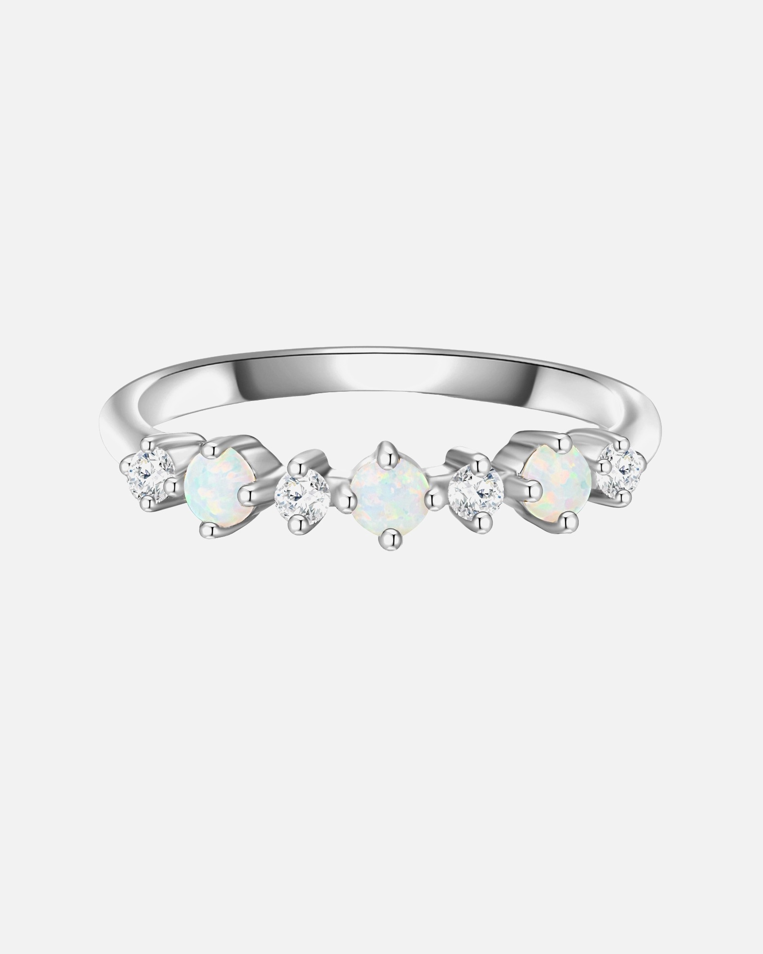 Ring für Weiblich Glanzstücke München Ring Sterling Silber Zirkonia in Silber 52