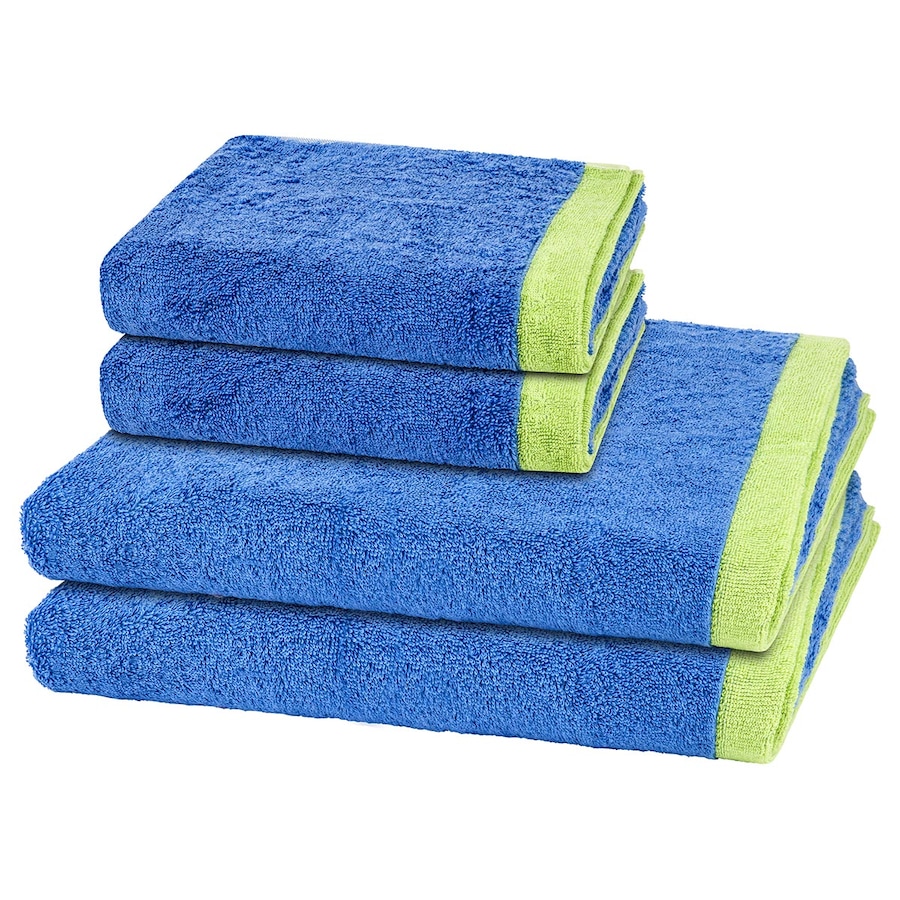 Cawö Handtuch-Set Lifestyle Splash (4-teilig) Capri / pistazie Grün