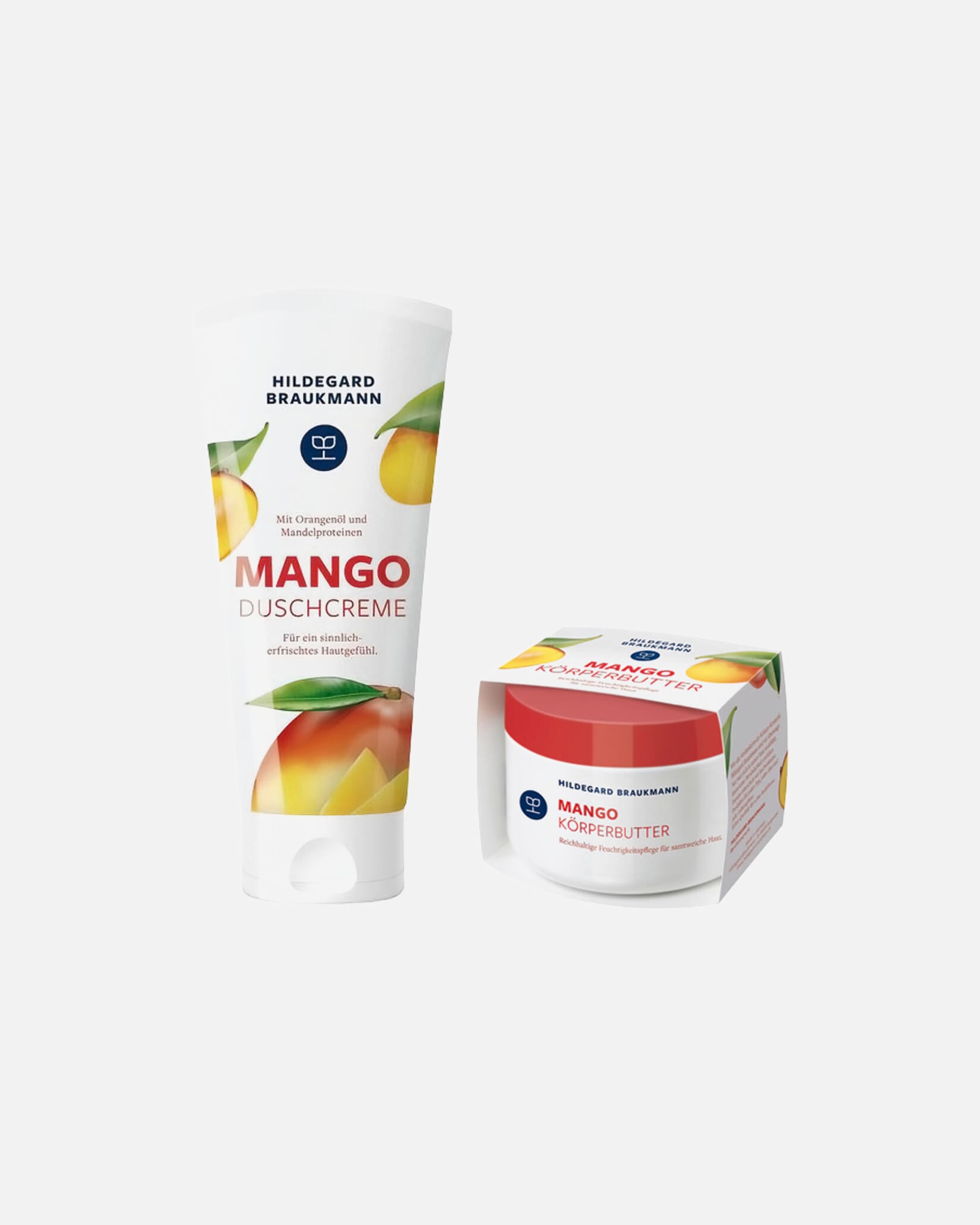 Körperpflegeset für Unisex HILDEGARD BRAUKMANN Bundle Mango Körperbutter + Mango Duschcrme 1 Stück
