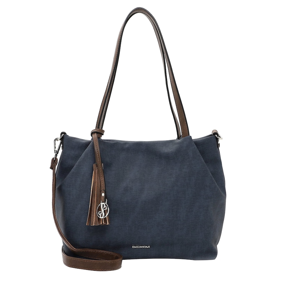 EMILY & NOAH Shopper E&N Elke Blue/Taupe Violett Damen