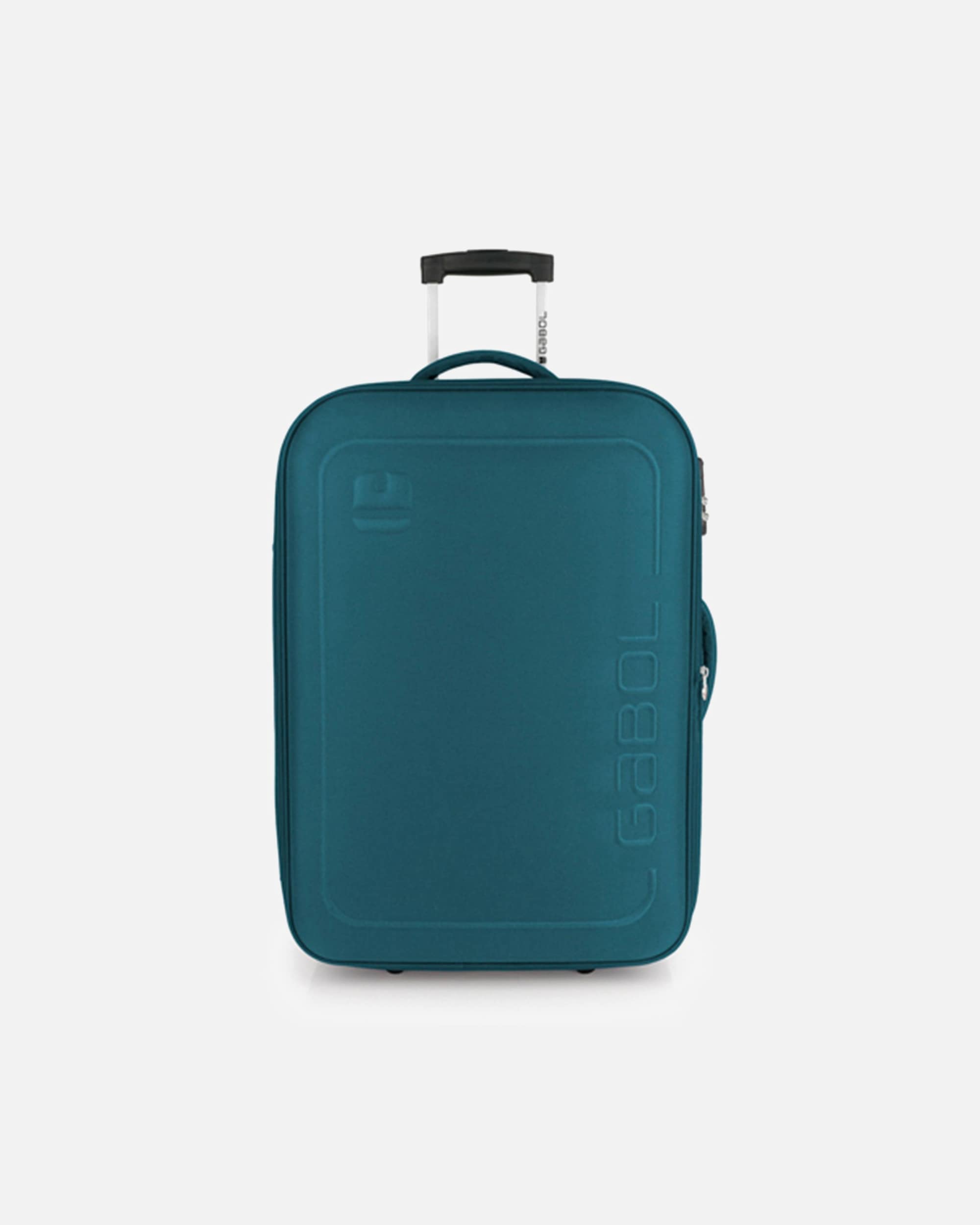 Trolley für Männlich Gabol Orbit 2 Rollen Trolley 66 cm mit Dehnfalte Turquoise