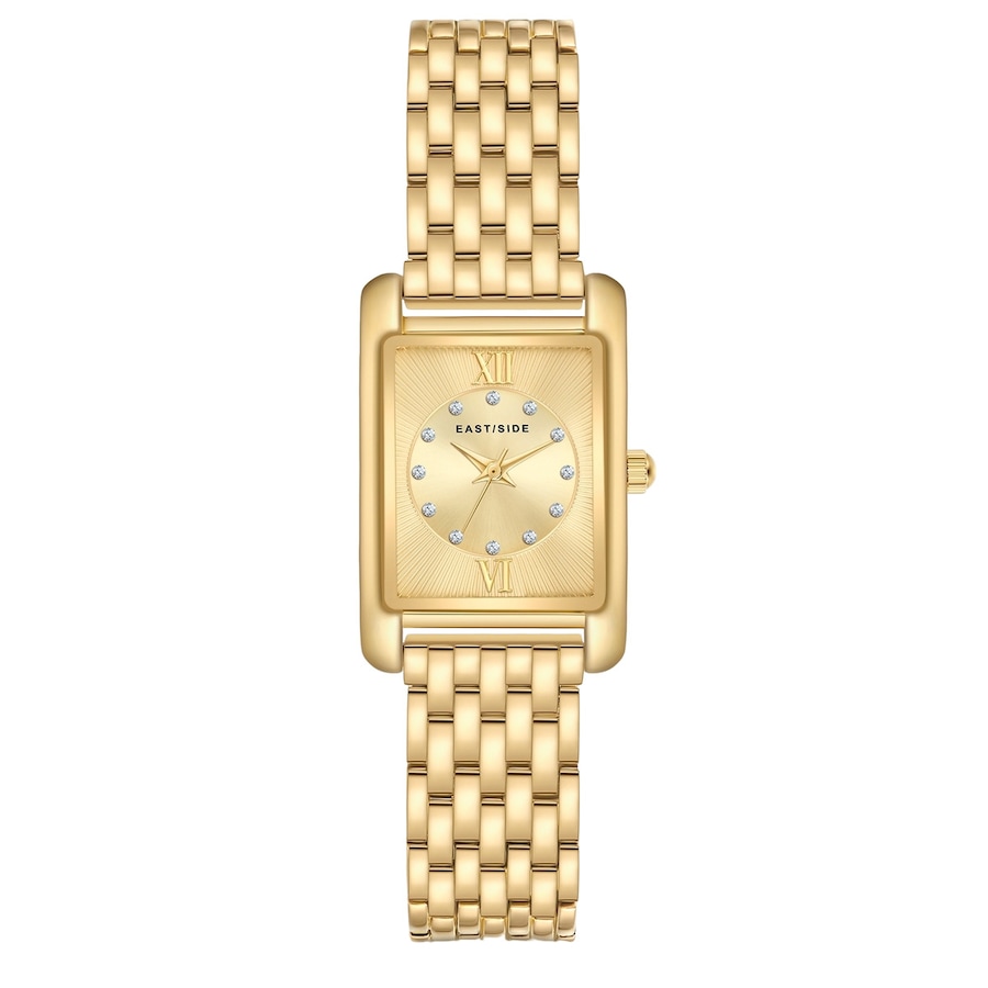 Eastside Uhr aus Metall-Legierung in Gelbgold 20,5x30,8 mm Damen