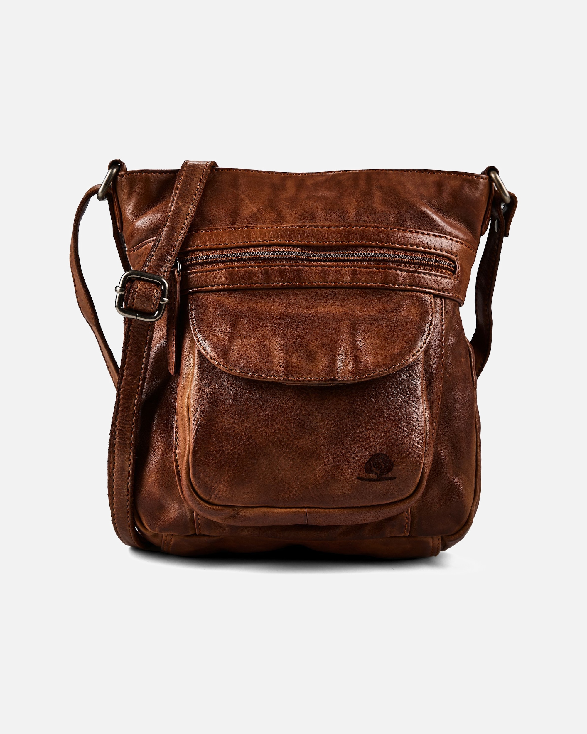 Tasche für Weiblich Greenburry Torro Lavado Umhängetasche nut