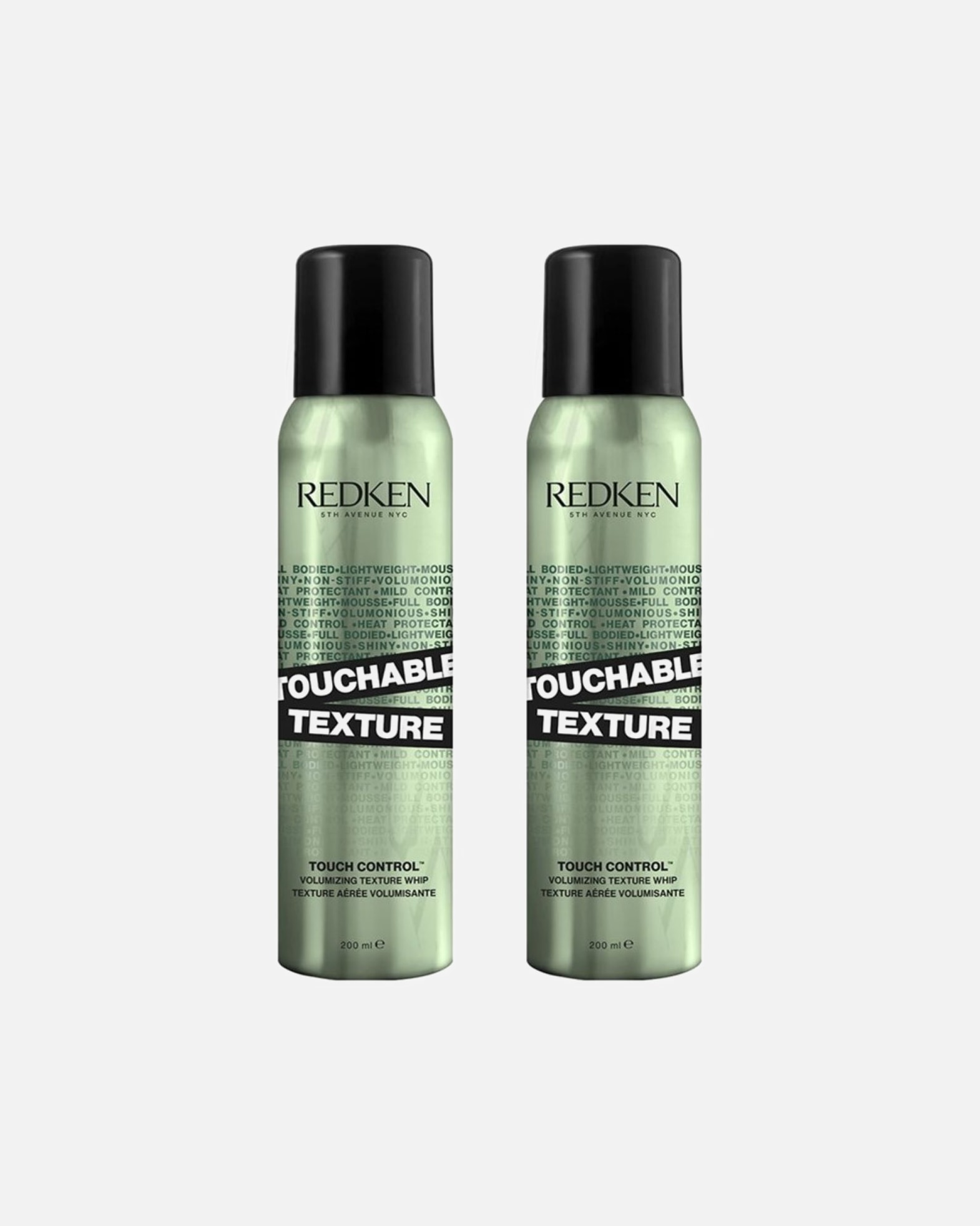 Schaumfestiger für Weiblich Redken Default Brand Line Touchable Texture 2er Set 1 Stück