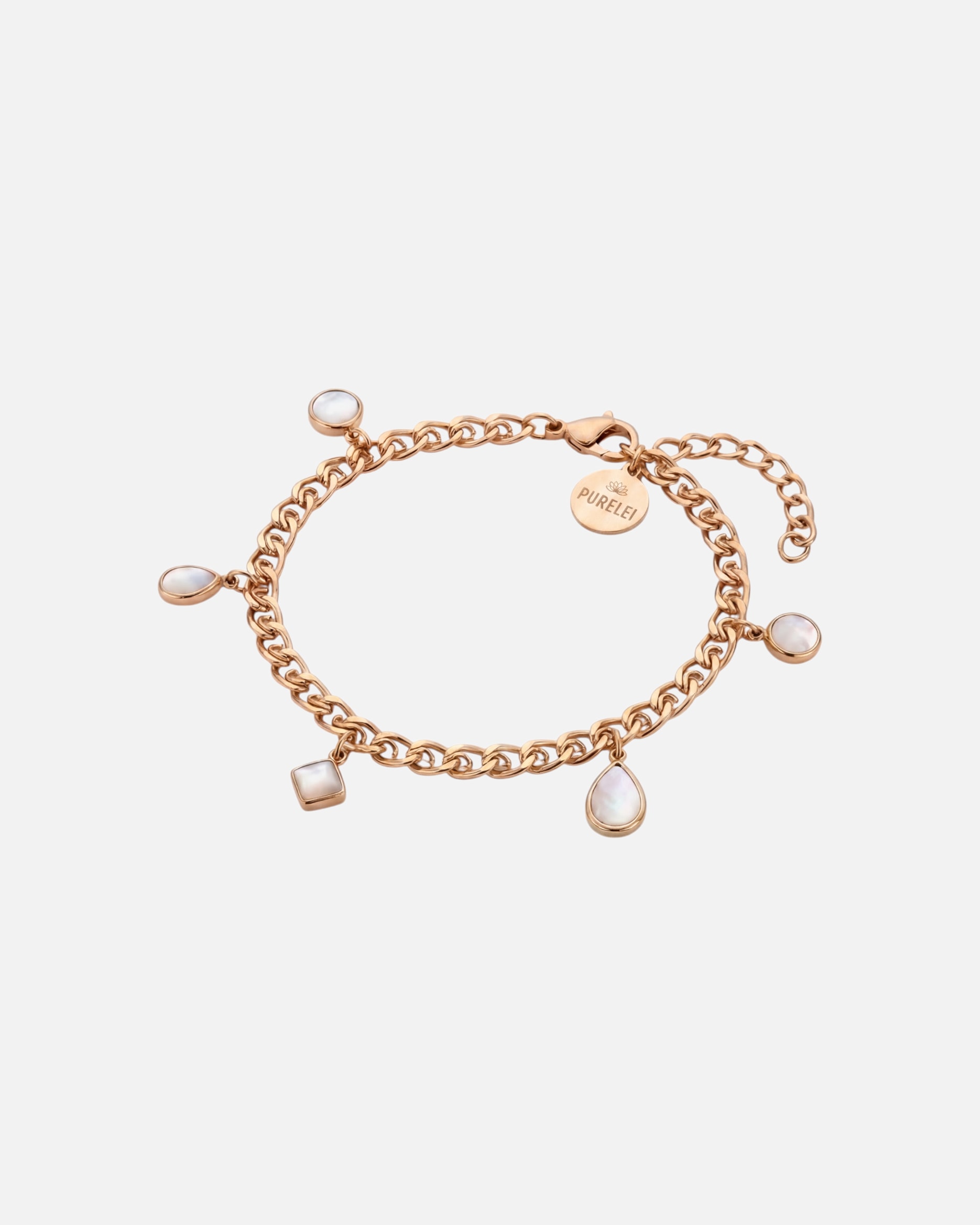 Armband für Unisex Purelei Soft Shine Armband 100% Edelstahl Rosegold