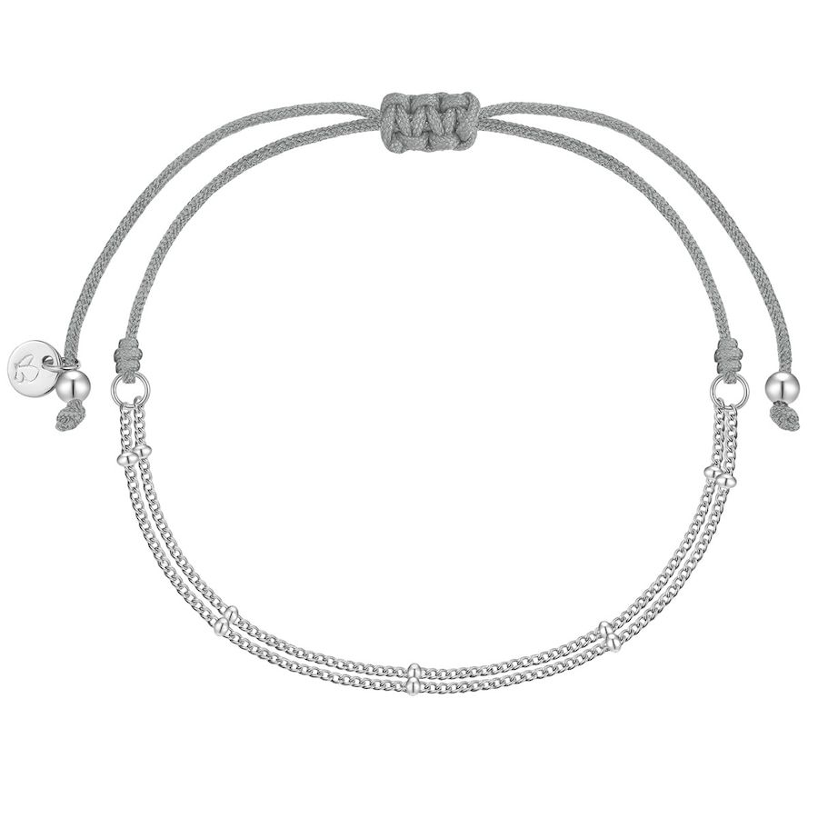 Glanzstücke München Armband aus Sterling Silber in silber 15,0 - 22,0 cm, flexibel einstellbar Damen