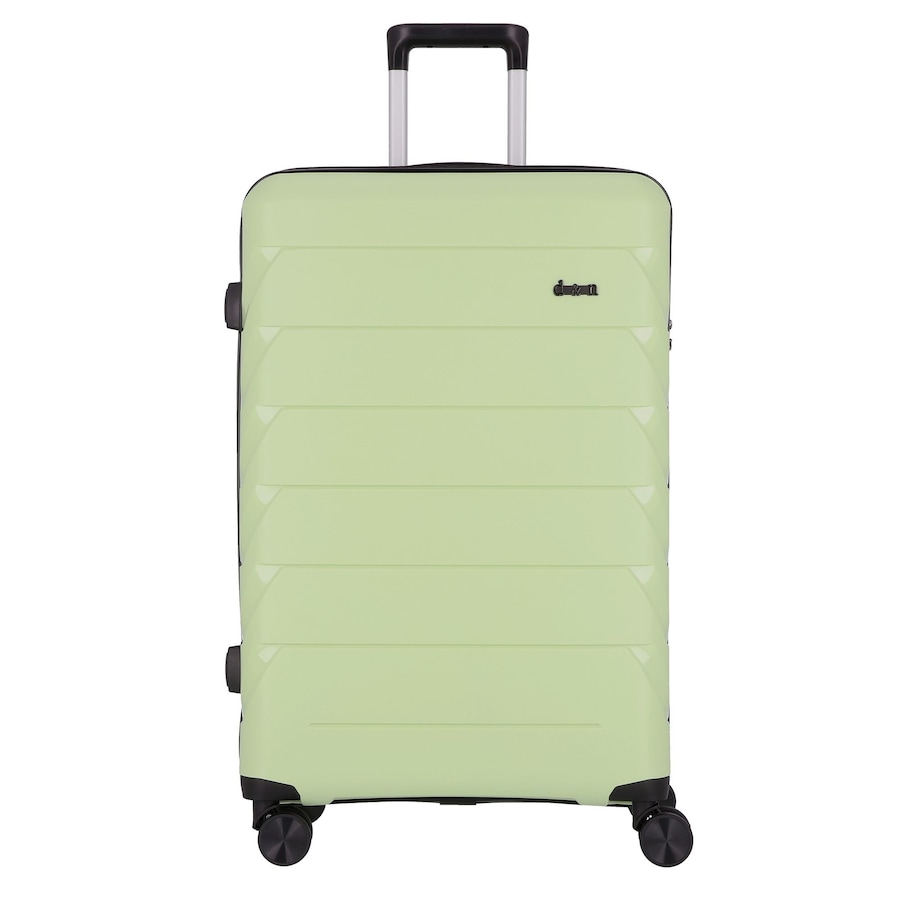 d & n Travel Line 4100 4 Rollen Trolley L 74 cm Grün Herren