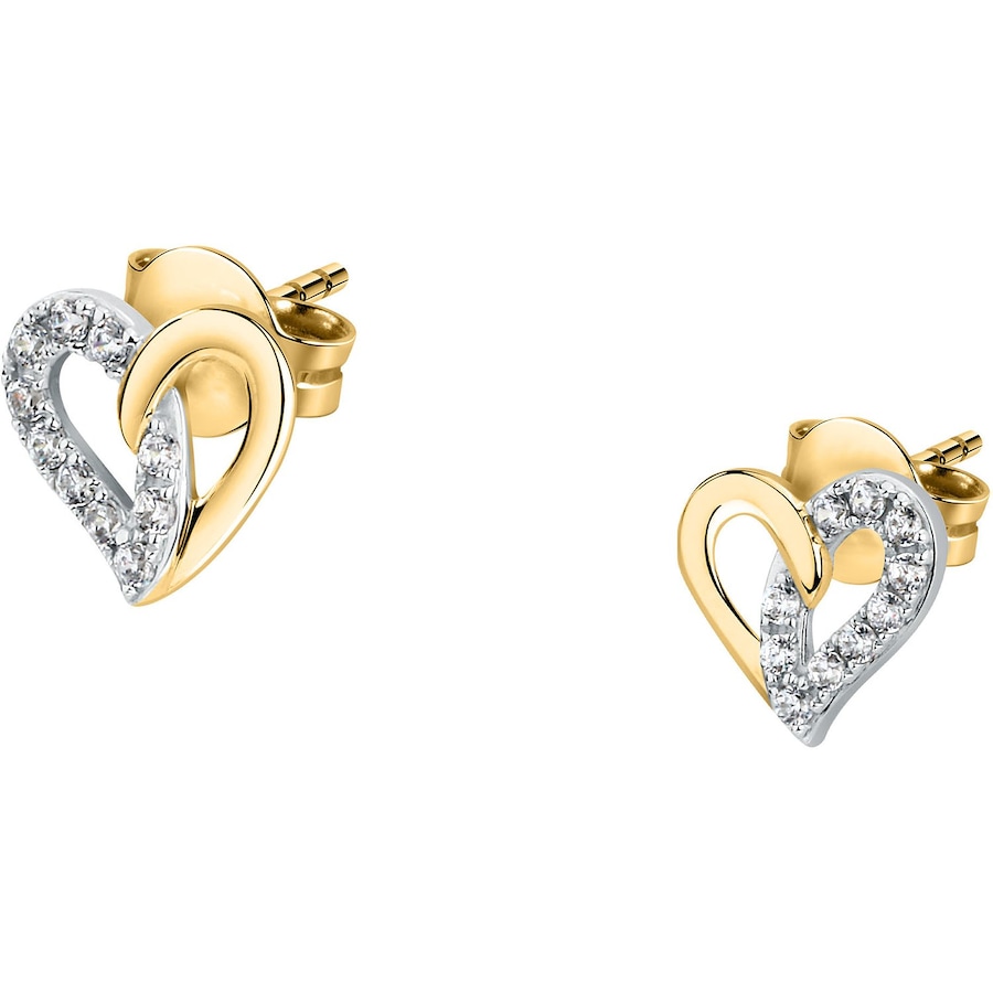 FAVS Ohrstecker 375er Gelbgold, Weißgold One Size Damen