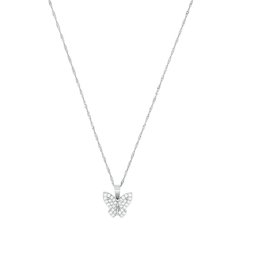 amor Kette mit Anhänger Silber Damen