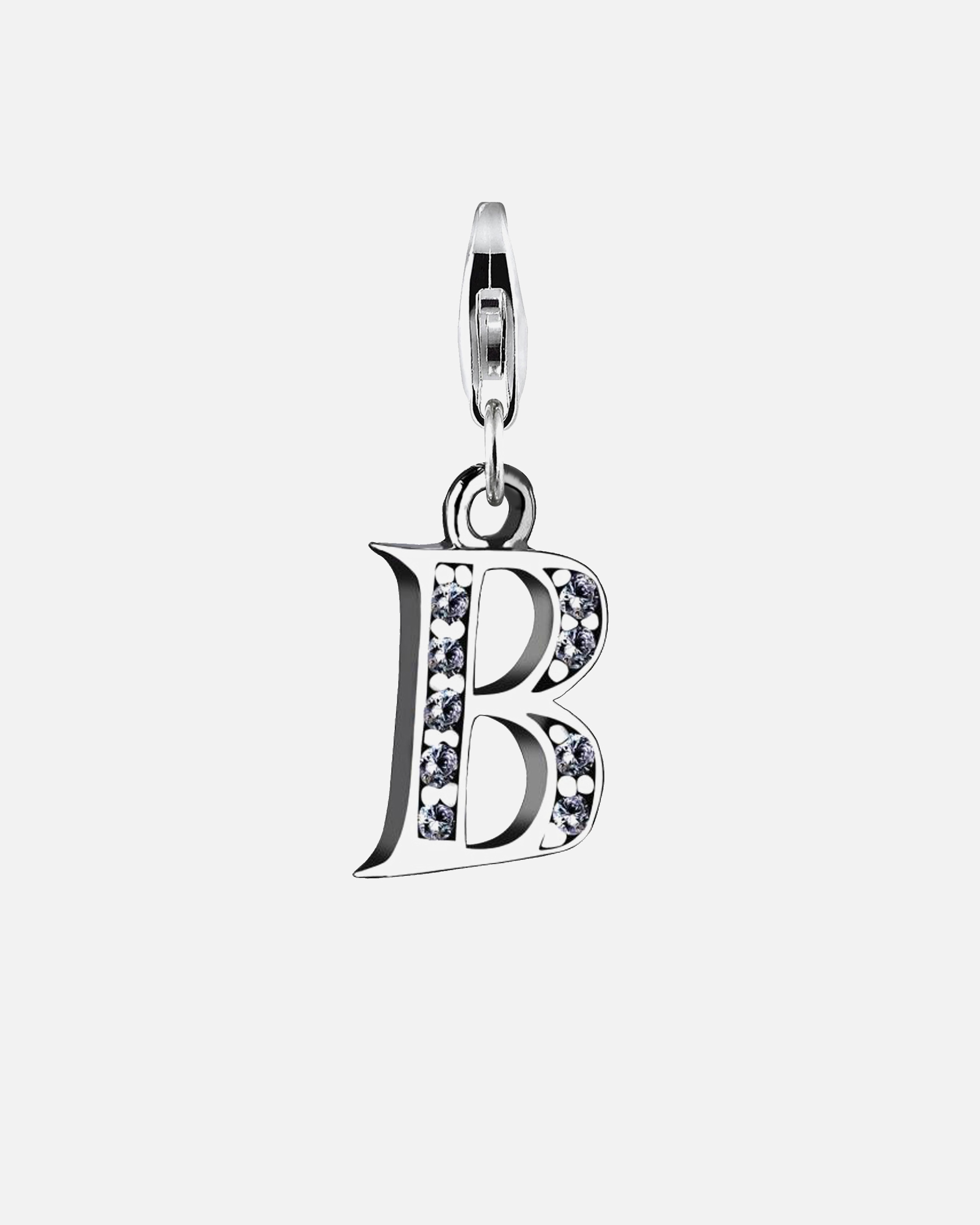 Schmuckanhänger für Weiblich Nenalina Buchstaben Anhänger Zirkonia 925 Silber Buchstabe "R" Anhänger Zirkonia 925 Silber