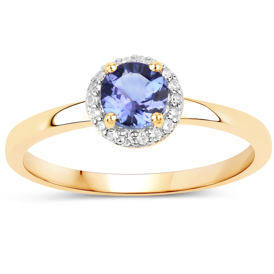 Vira Jewels Ring 925/- Sterling Silber Tansanit violett 0,53 ct. 018 (57,0) Damen