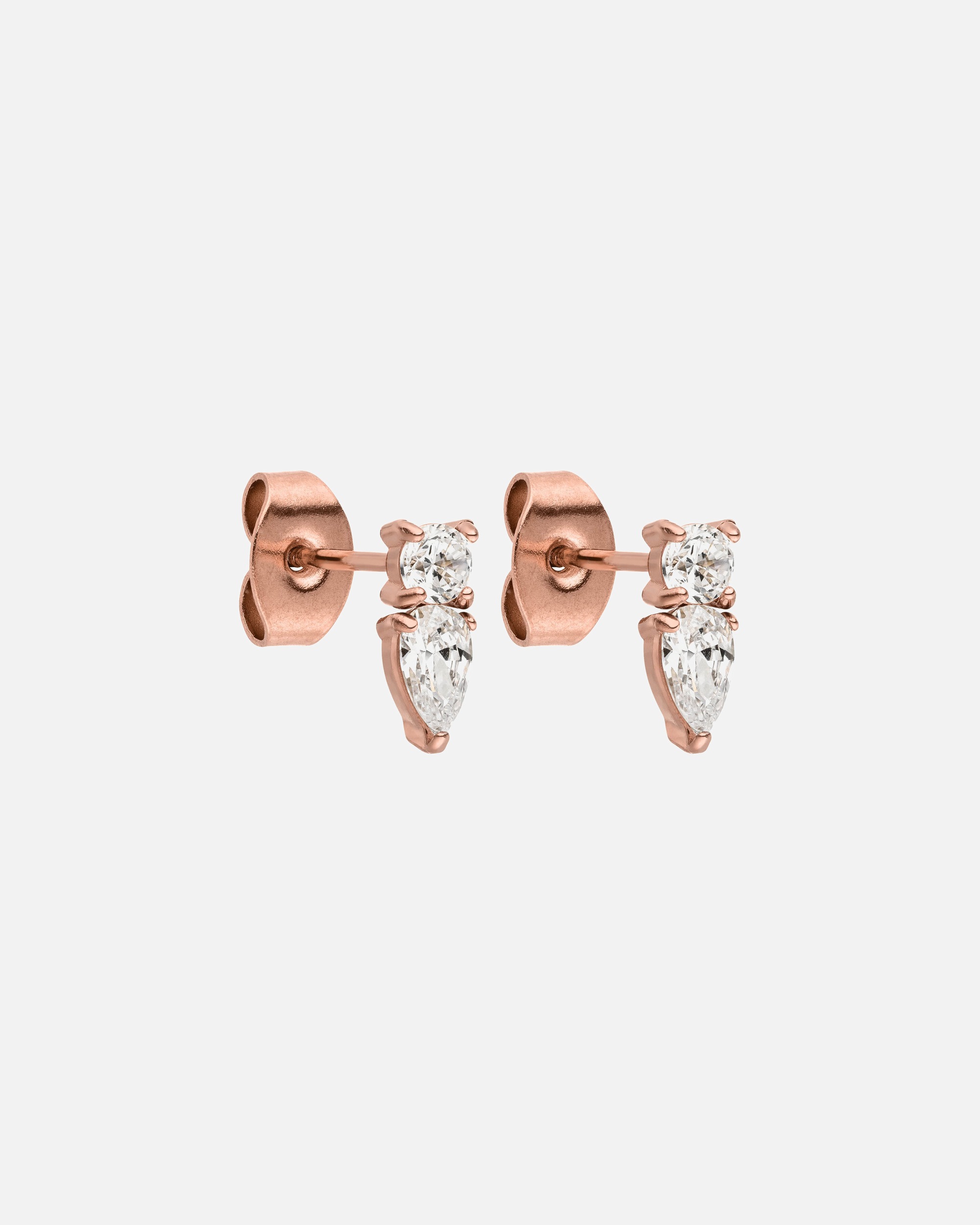 Ohrringe für Weiblich Purelei Eternal Flame Ohrringe 100% Edelstahl Rosegold