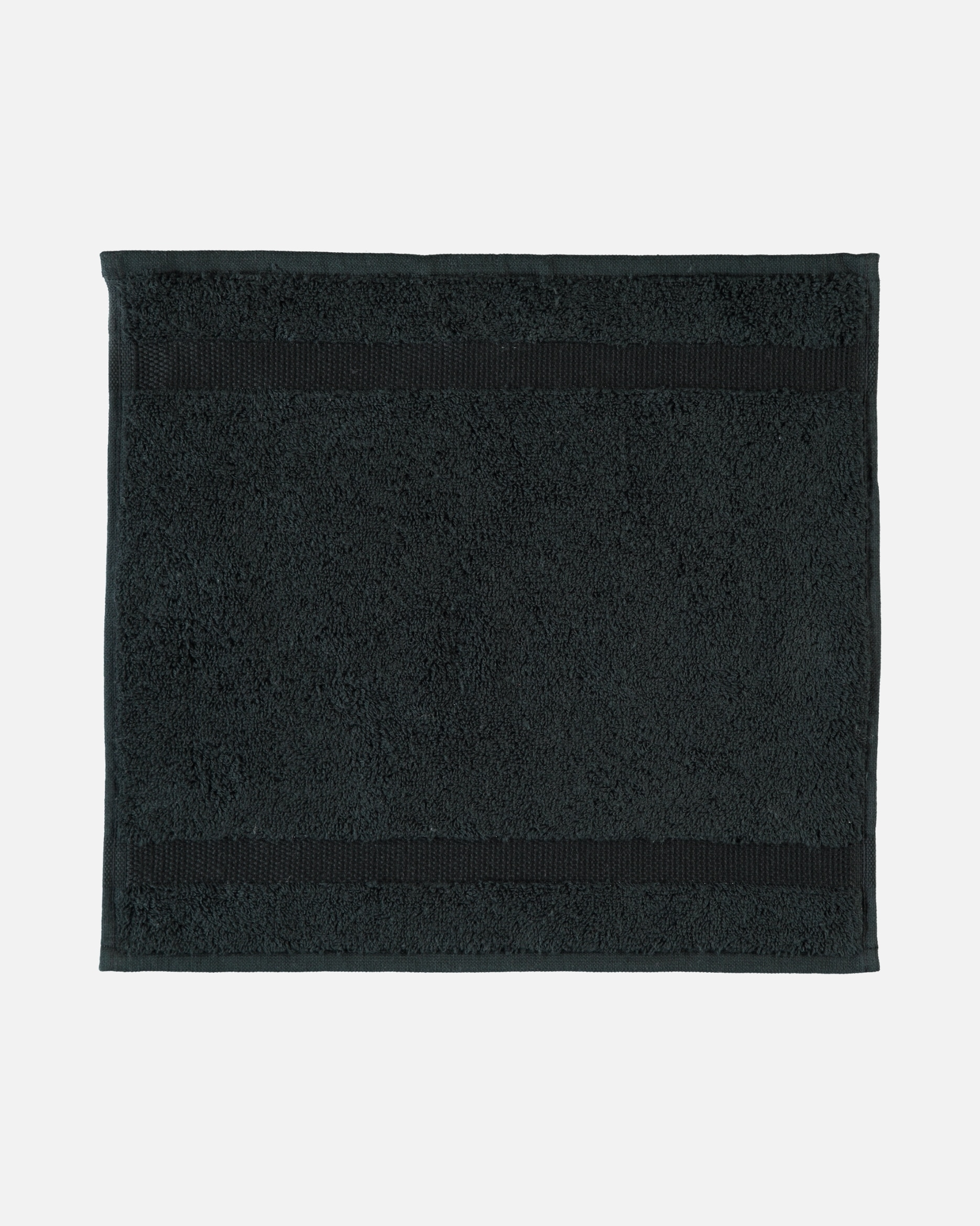 Handtuch für Unisex Rhomtuft Rhomtuft Handtücher Princess schwarz - 15 Seiflappen 30x30 cm
