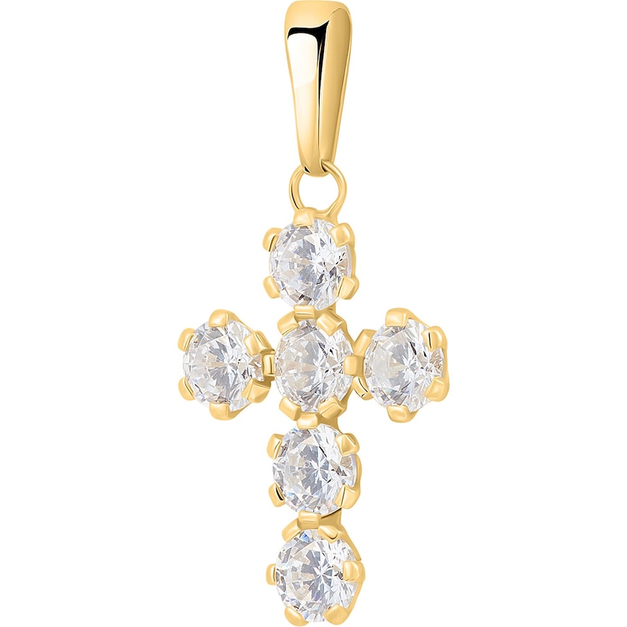 FAVS Anhänger 375er Gelbgold One Size Damen