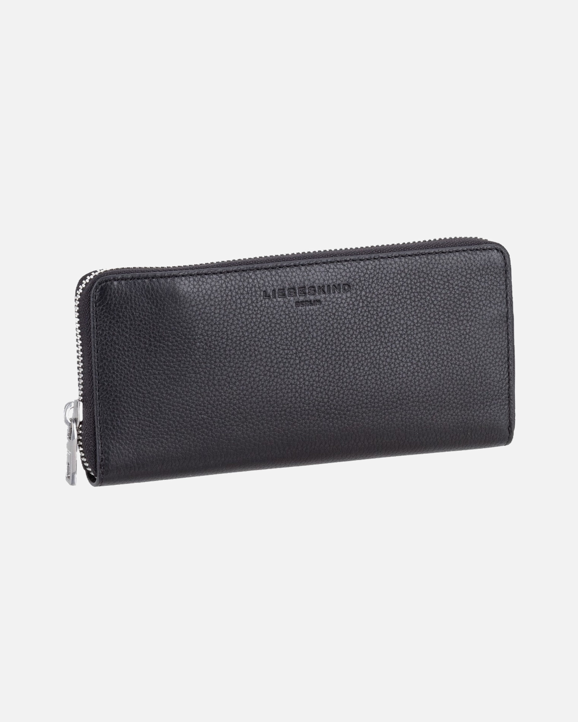 Portemonnaie für Weiblich Liebeskind Geldbörse Gigi L Small Pebble Black