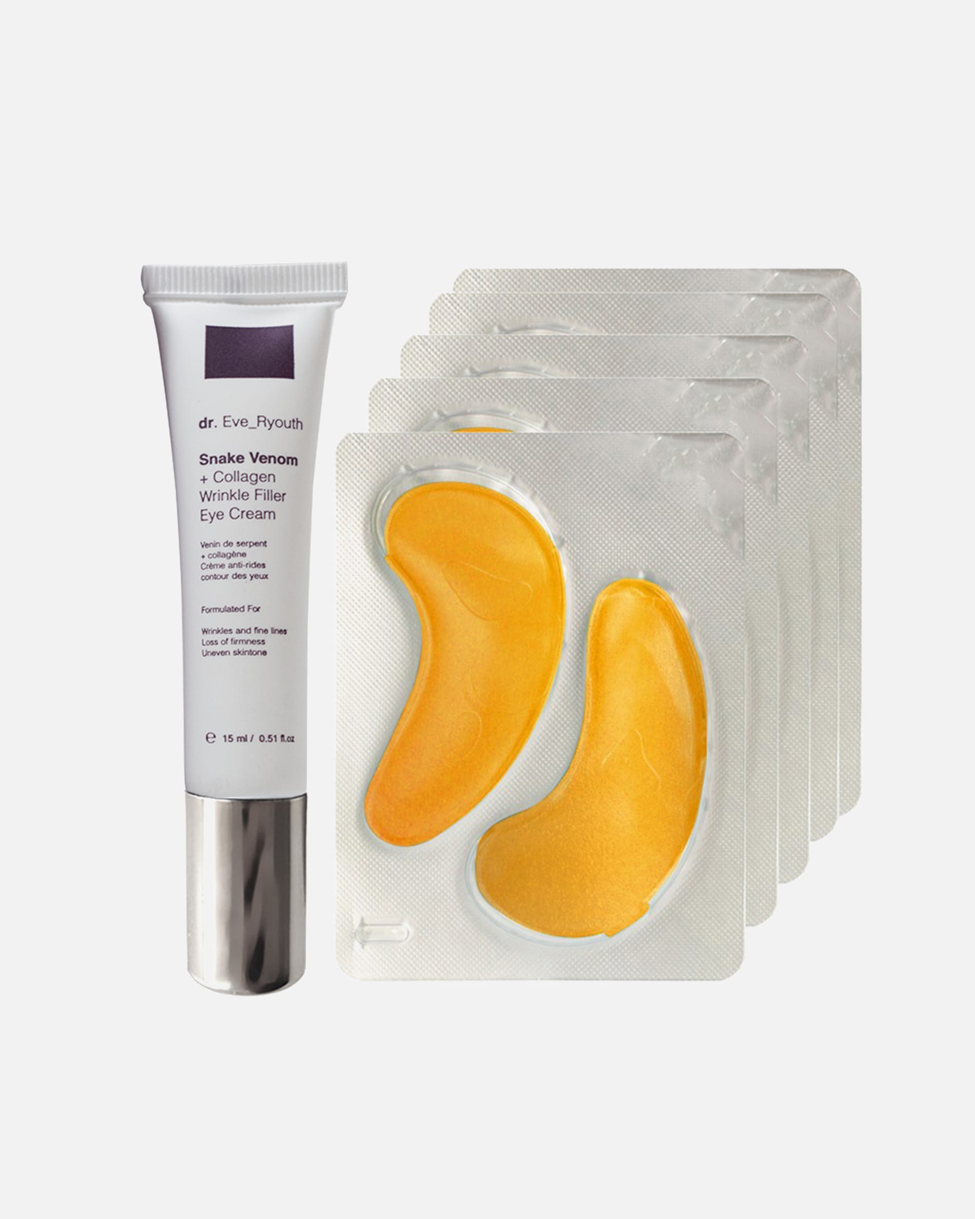 Augenpflegeset für Weiblich Dr. Eve_Ryouth 24K Gold Komplettset 1 Stück