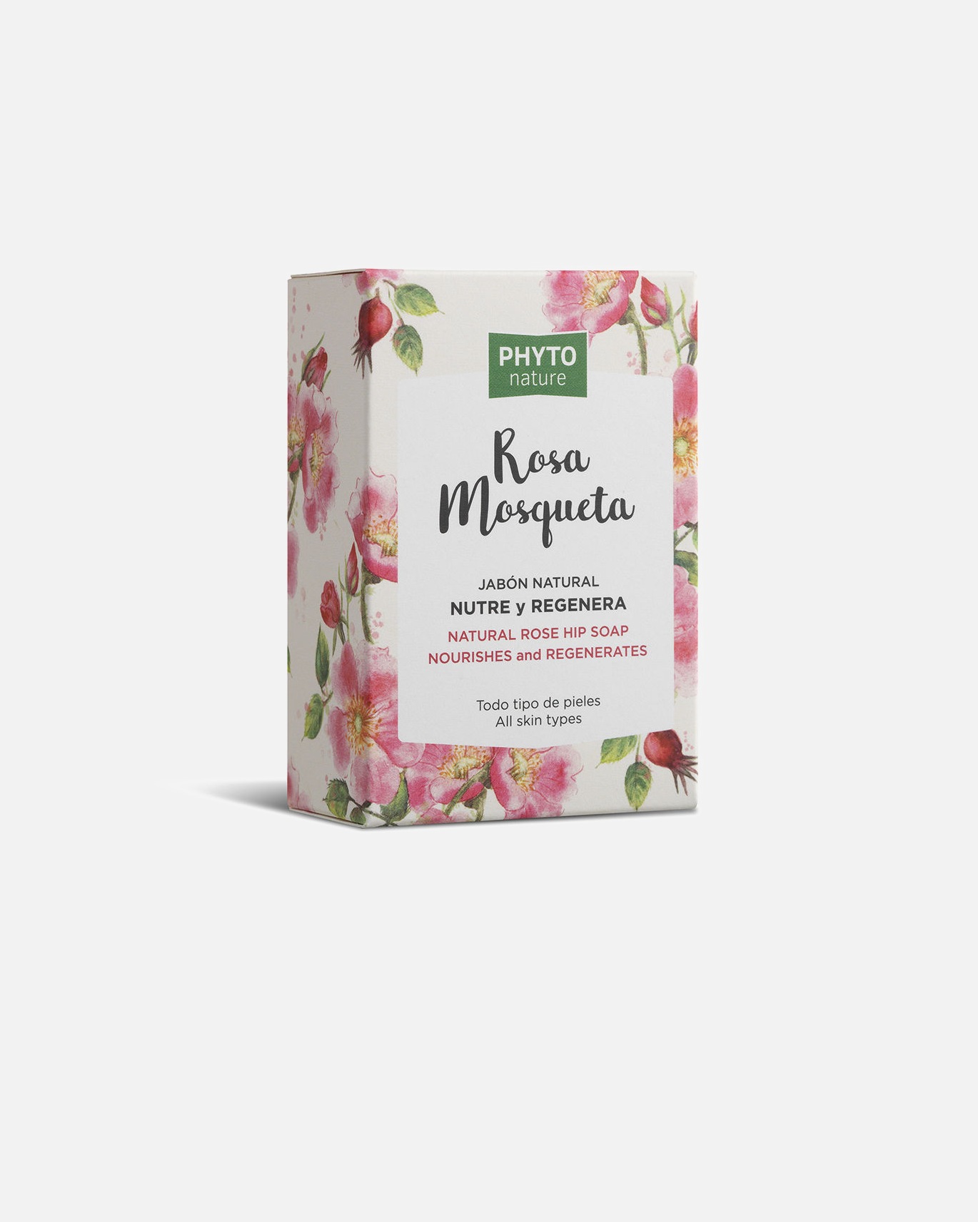 Körperseife für Unisex Luxana PHYTO NATURE pastilla jabón rosa mosqueta 120 gr