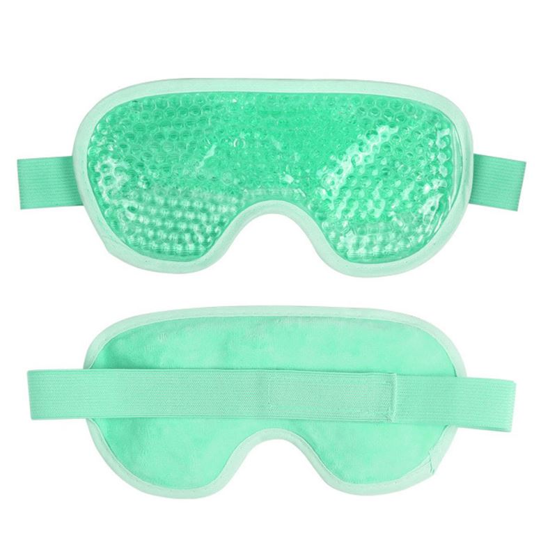 UNIQ Spa Gel Augenmaske Grün