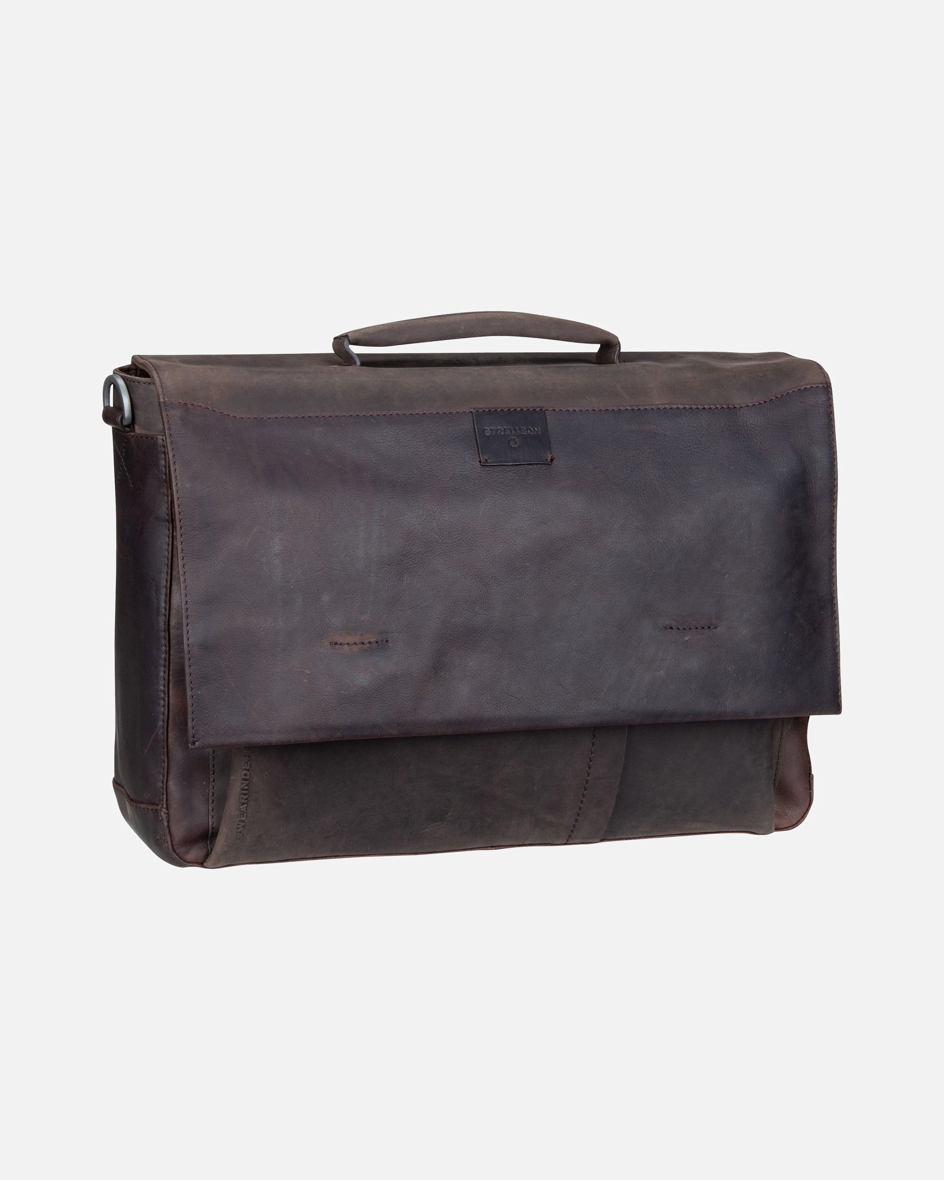 Laptoptasche für Männlich Strellson Aktentasche Brick Lane Jim Briefbag LHF Dark Brown