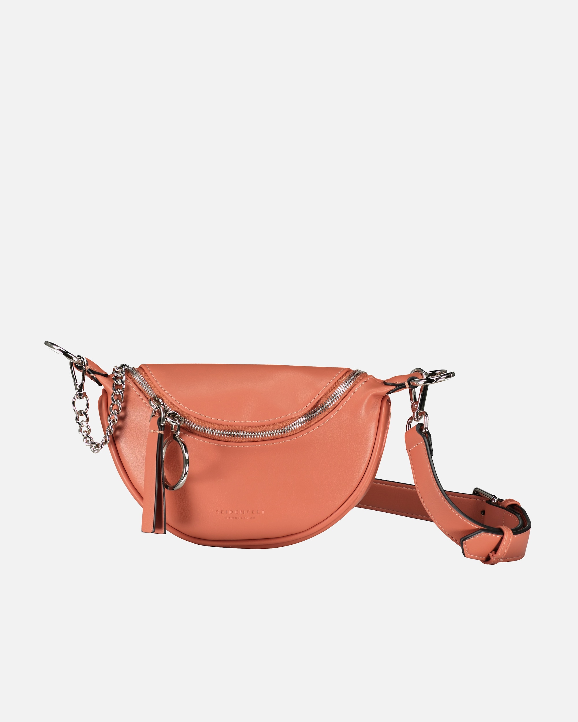 Clutch für Weiblich Seidenfelt Skien II Umhängetasche 19 cm Dark Blush Silver
