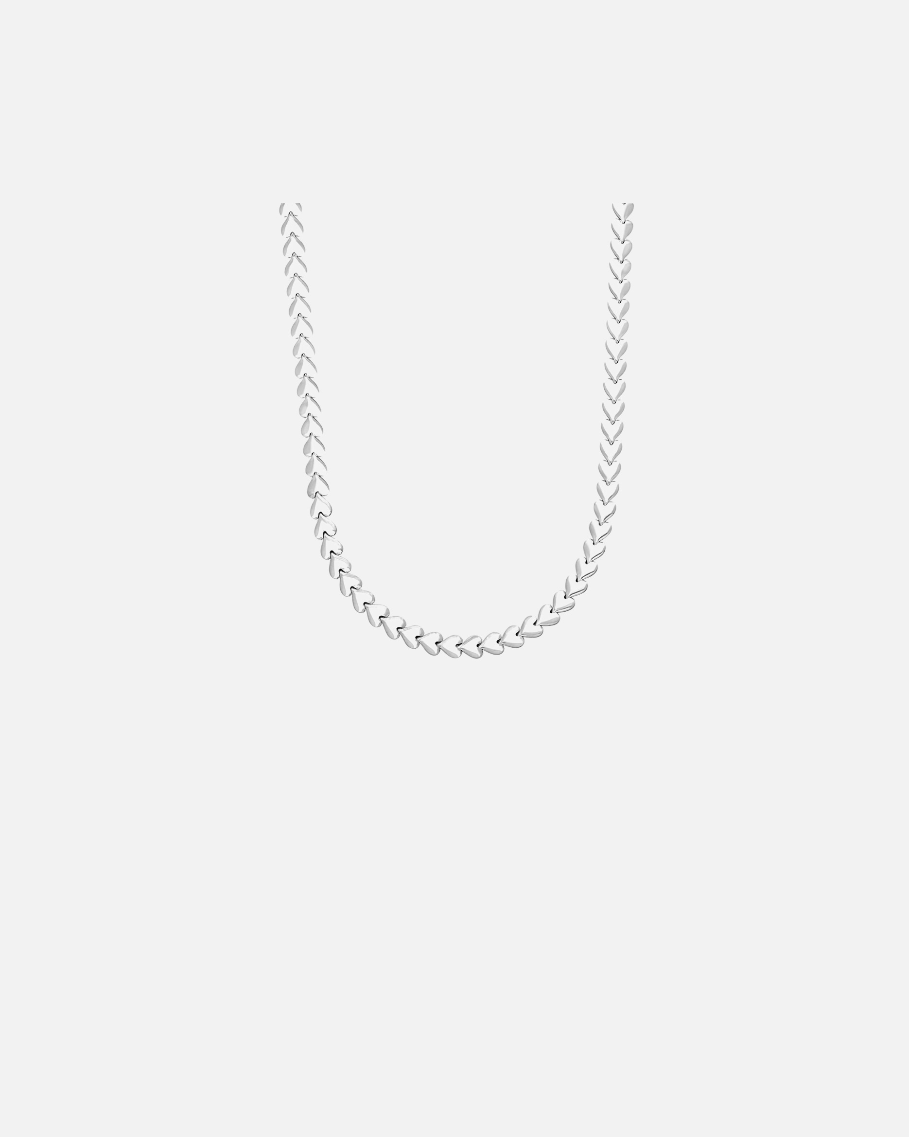 Halskette für Weiblich Lucardi Halskette 925 Silber 45cm Silber