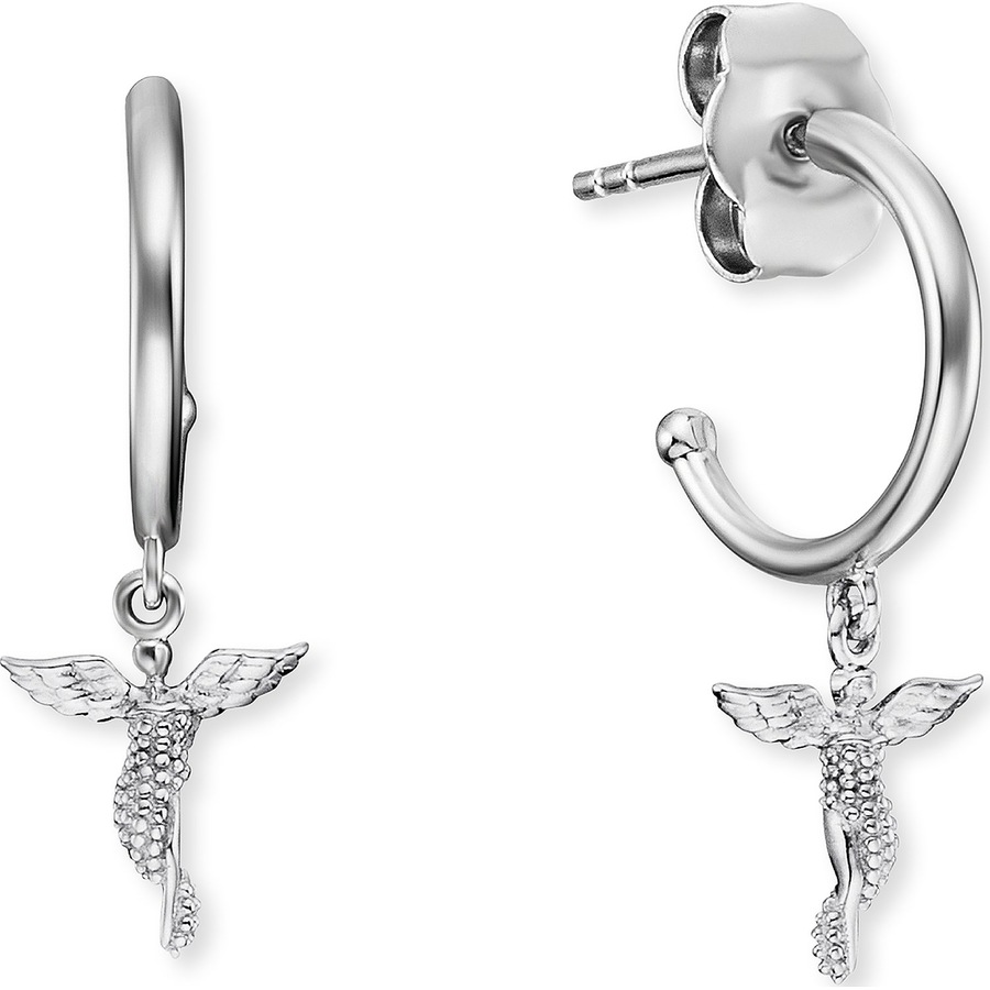 Engelsrufer Creolen 925er Silber One Size Damen