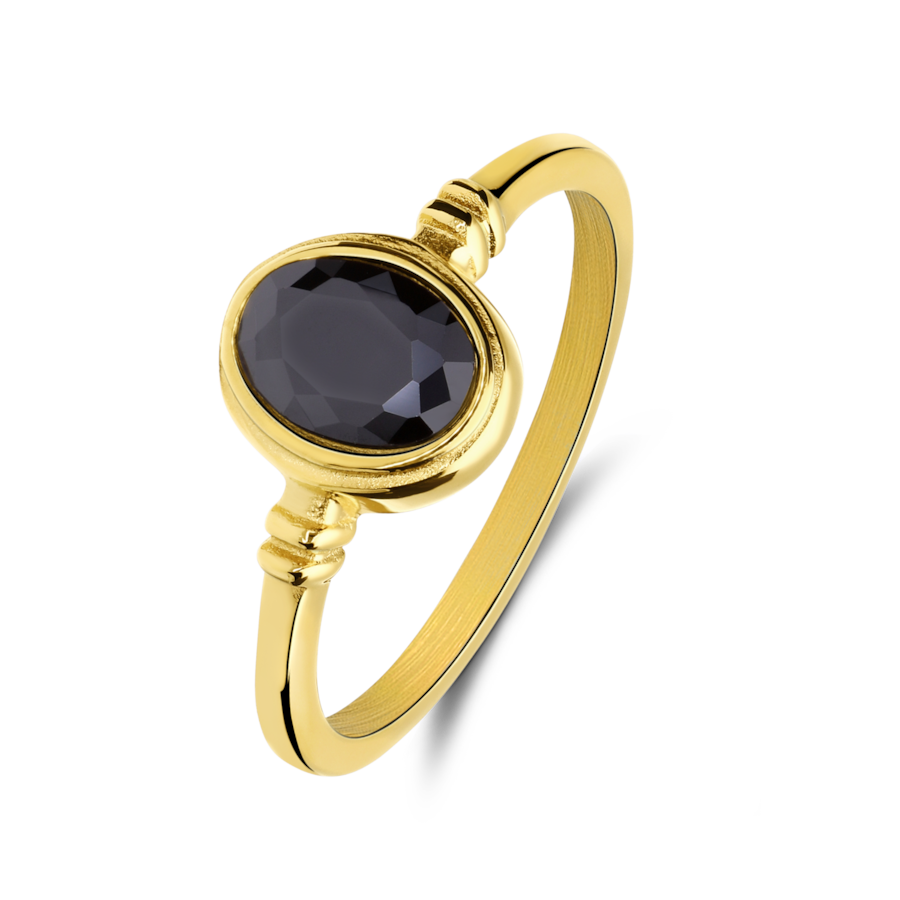 Lucardi Ring Stahl 57mm Damen