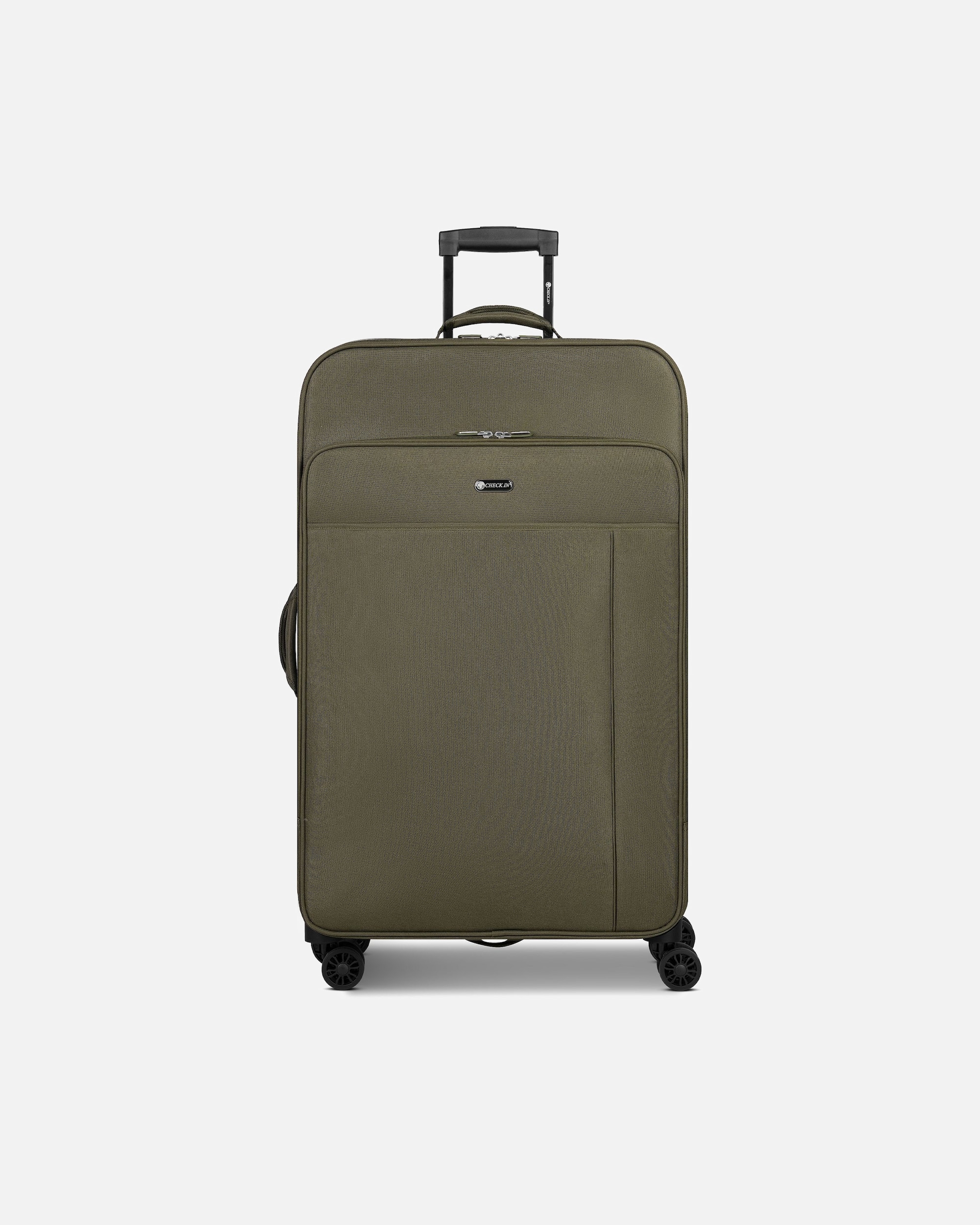 Trolley für Männlich CHECK.IN Sevilla 3.0 4 Rollen Trolley L 78 cm olive