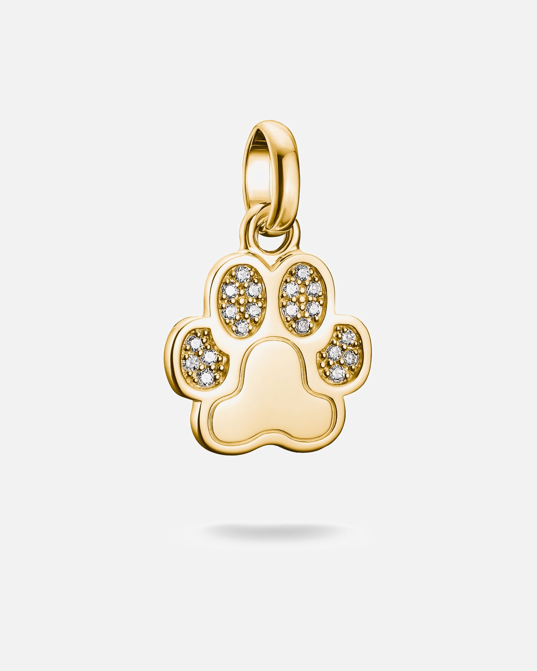 Anhänger für Weiblich Thomas Sabo Charm 925er Silber, recycelt gold