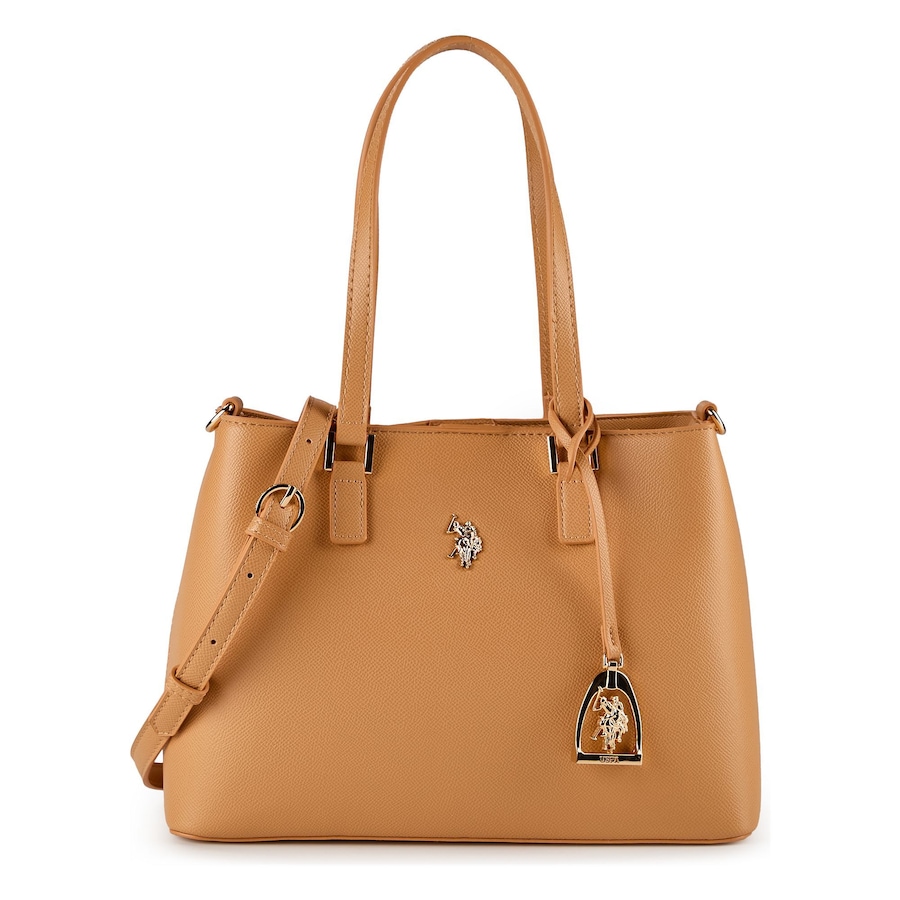 U.S. Polo Assn. Jones Schultertasche camel Coral Damen