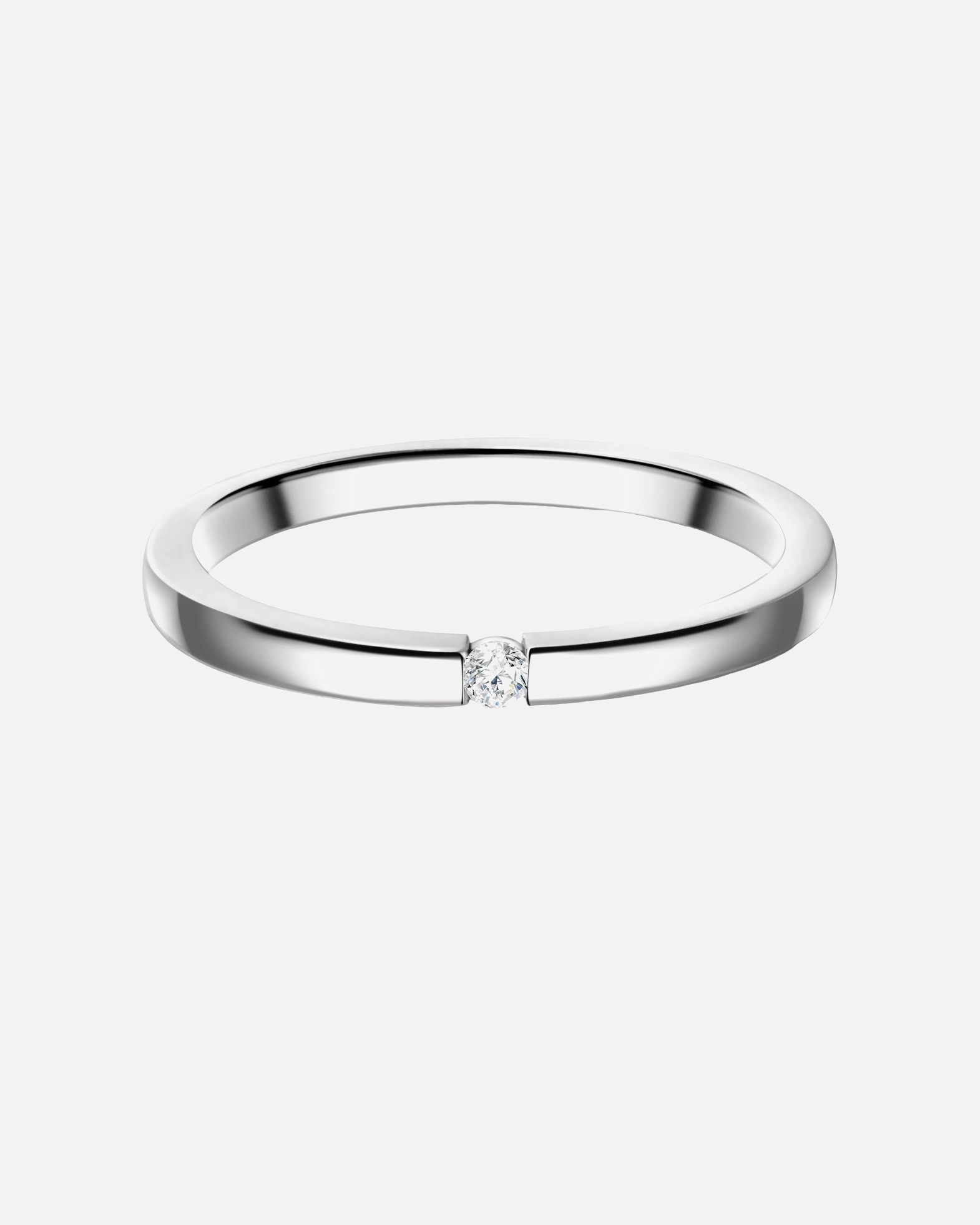 Ring für Weiblich Glanzstücke München Ring aus Sterling Silber in silber mit Zirkonia 48