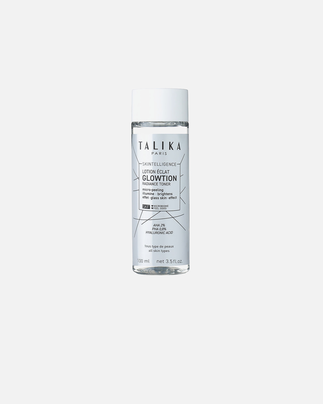 Gesichtspeeling für Unisex Talika SKINTELLIGENCE GLOWTION aufhellende Mikro-Peeling-Lotion 100 ml