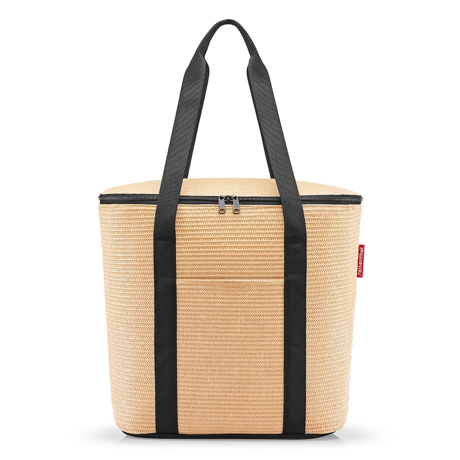 Reisenthel Thermoshopper Kühltasche raffia black Hellbraun Herren