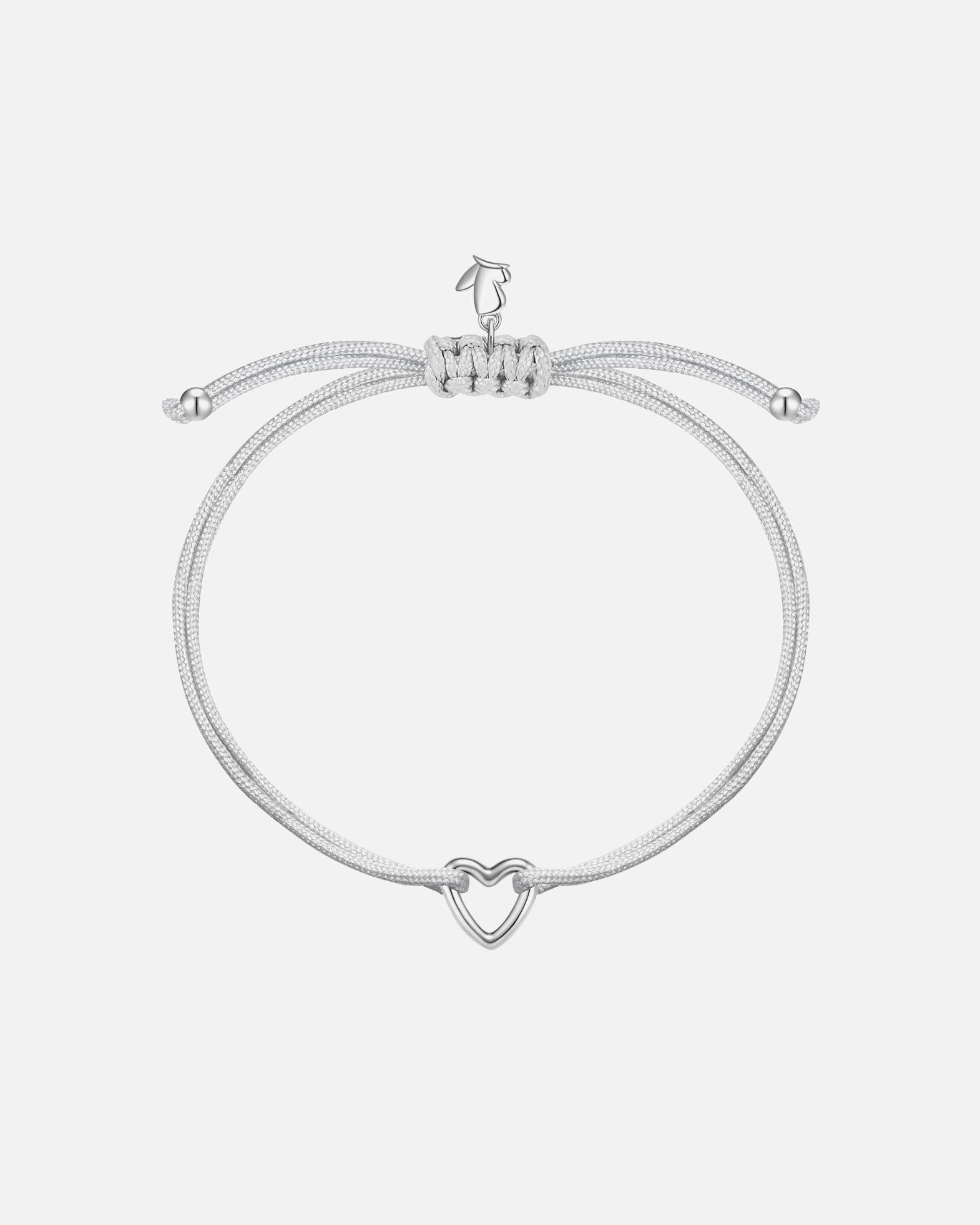 Armband für Weiblich Glanzstücke München Armband Herz aus Edelstahl 15,0 - 22,0 cm, flexibel einstellbar