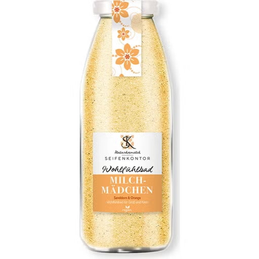Milchmädchenbad, Orange/Sanddorn (200 g)