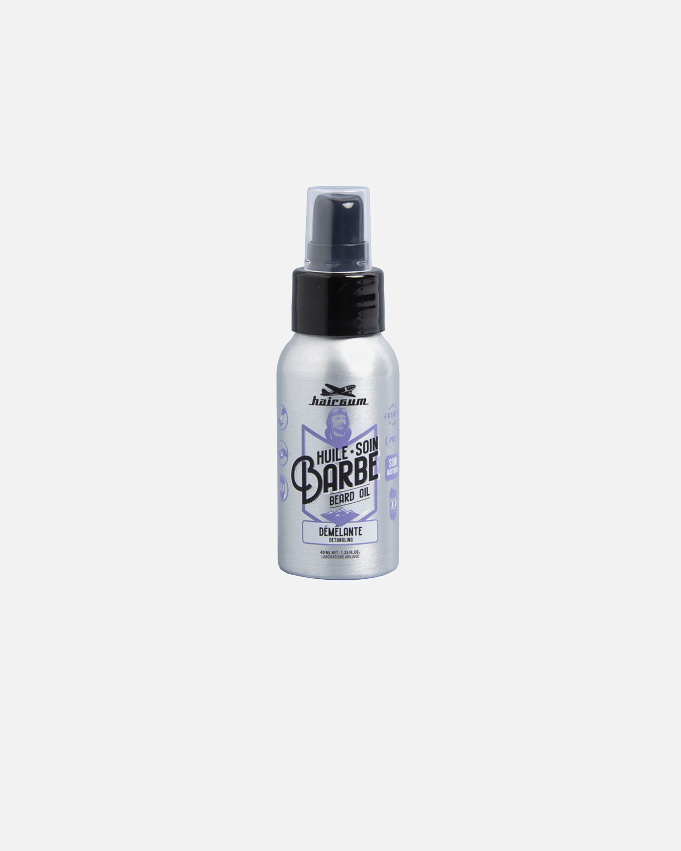 Bartpflege für Männlich Hairgum HAIRGUM entwirrendes Bartöl 40 ml