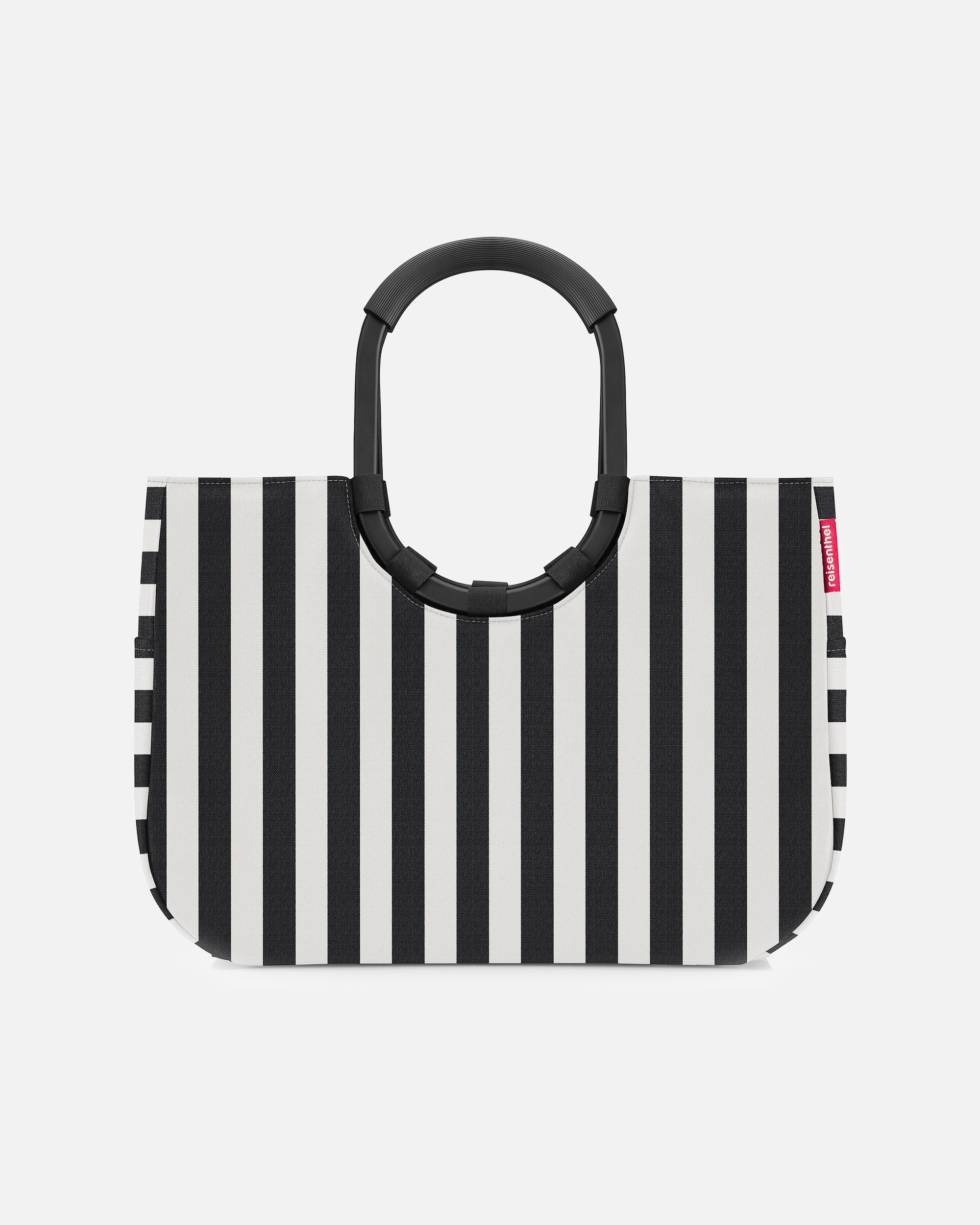 Shopper für Weiblich Reisenthel Einkaufstasche loopshopper L summerstripes black