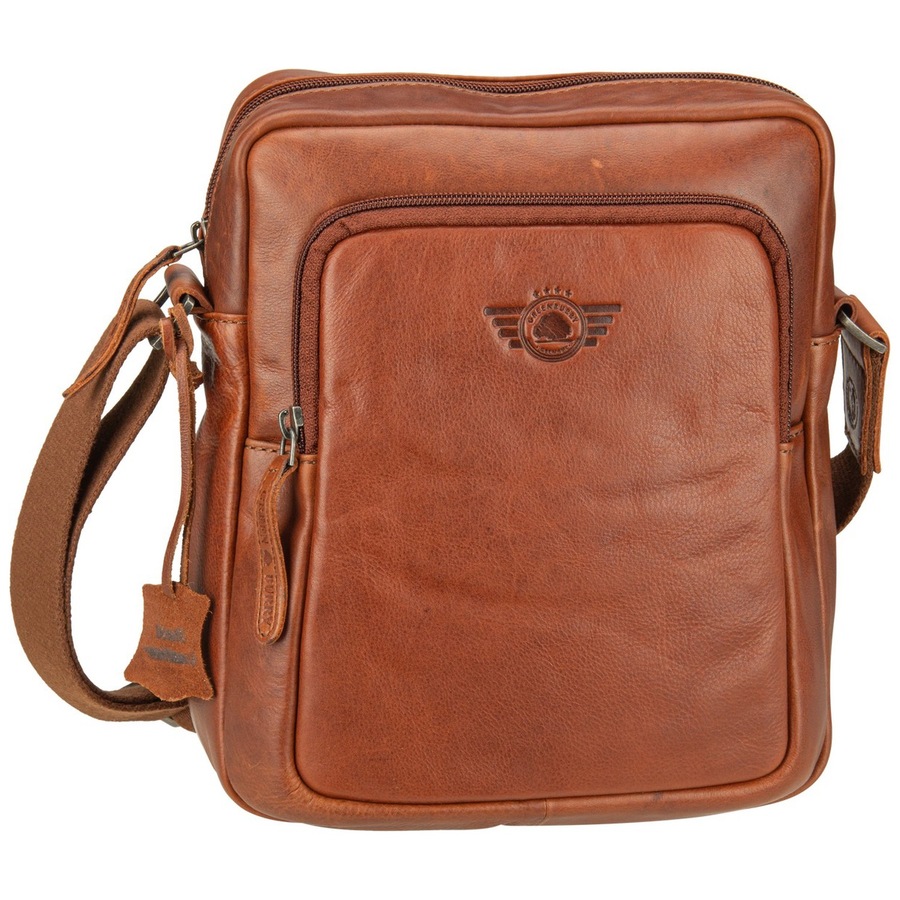 Greenburry Umhängetasche Waxy Vintage Shoulderbag Tobacco Nut Braun