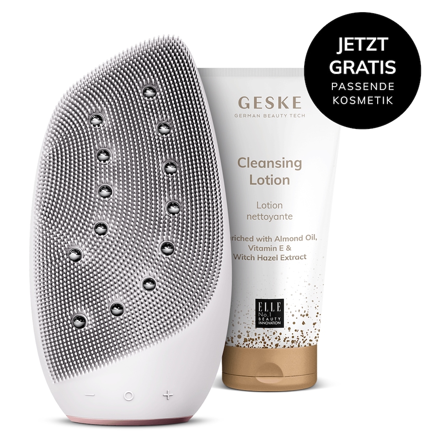 GESKE Sonic Thermo Facial Brush & Face-Lifter in Starlight + Gratis Kosmetik