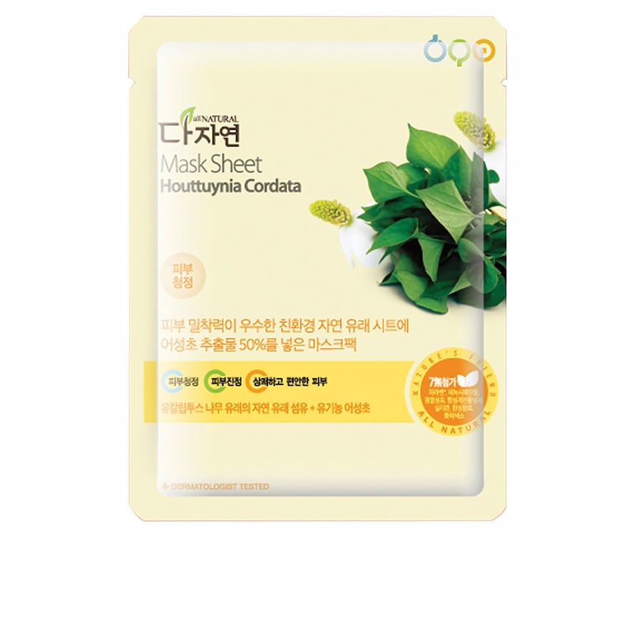 All Natural MASK SHEET #houttuynia cordata 25 ml Damen