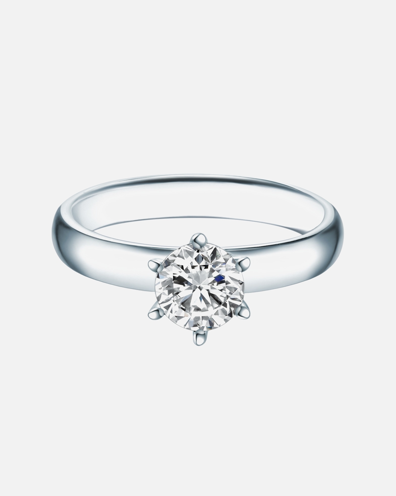 Ring für Weiblich Trilani Ring aus Sterling Silber in Silber mit verziert mit Kristallen von Swarovski® 62
