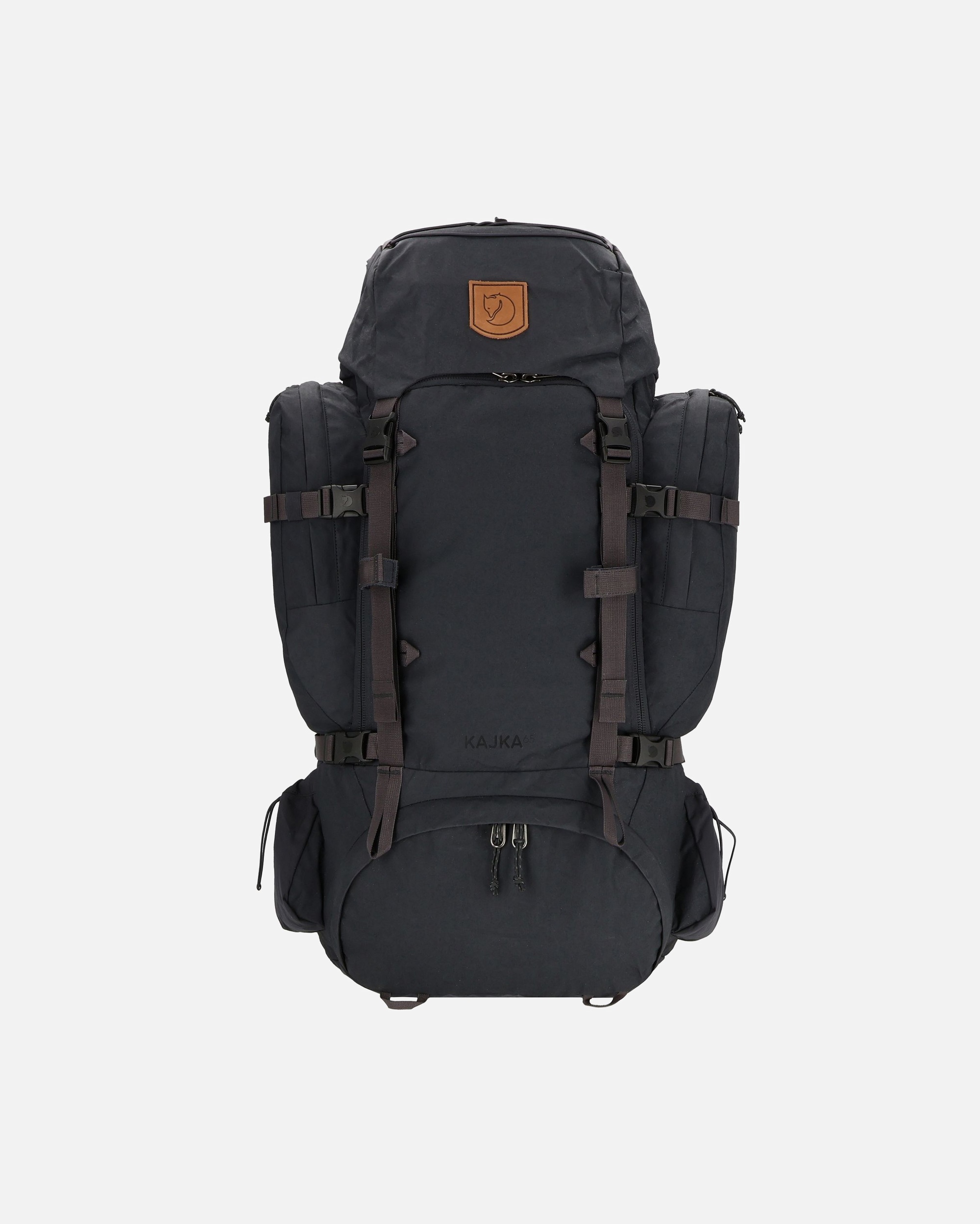 Rucksack für Männlich Fjällräven Kajka Wanderrucksack coal black