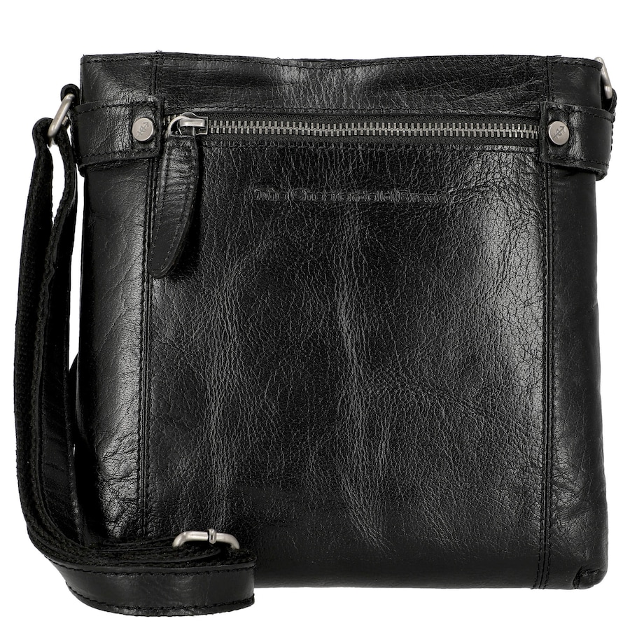 The Chesterfield Brand Antique Buff Laos Umhängetasche Leder 22 cm black Schwarz Damen