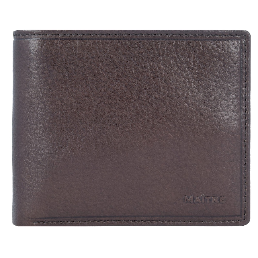 Maître Geldbörse Grumbach Gathman Billfold H8 dark brown Braun Herren